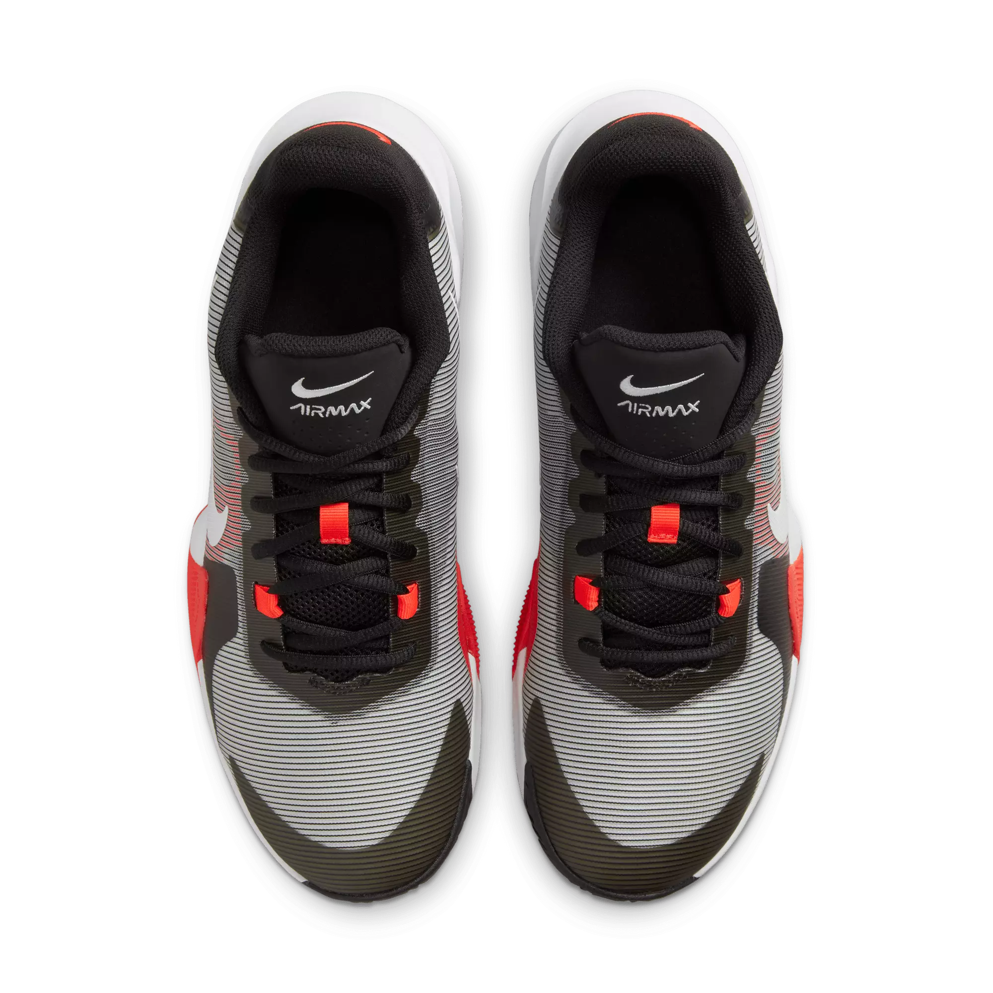 Nike Air Max Impact 4 "Black/White/Bright Crimson/Wolf Grey" Men's Basketball Shoe - BLACK/WHITE/CRIMSON/GREY