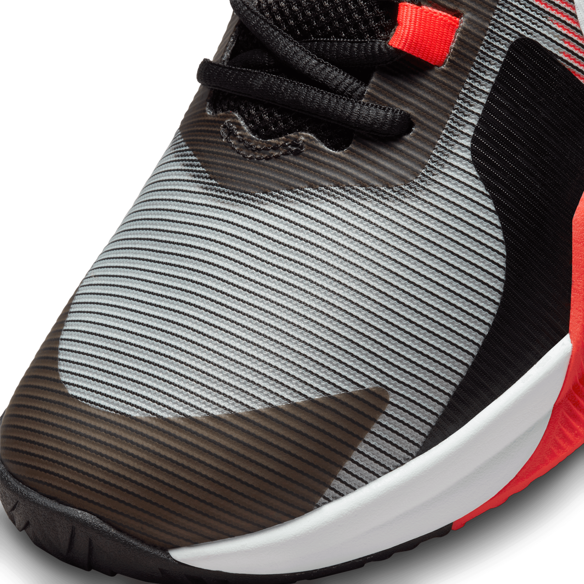 Nike Air Max Impact 4 "Black/White/Bright Crimson/Wolf Grey" Men's Basketball Shoe - BLACK/WHITE/CRIMSON/GREY Thumbnail View 7