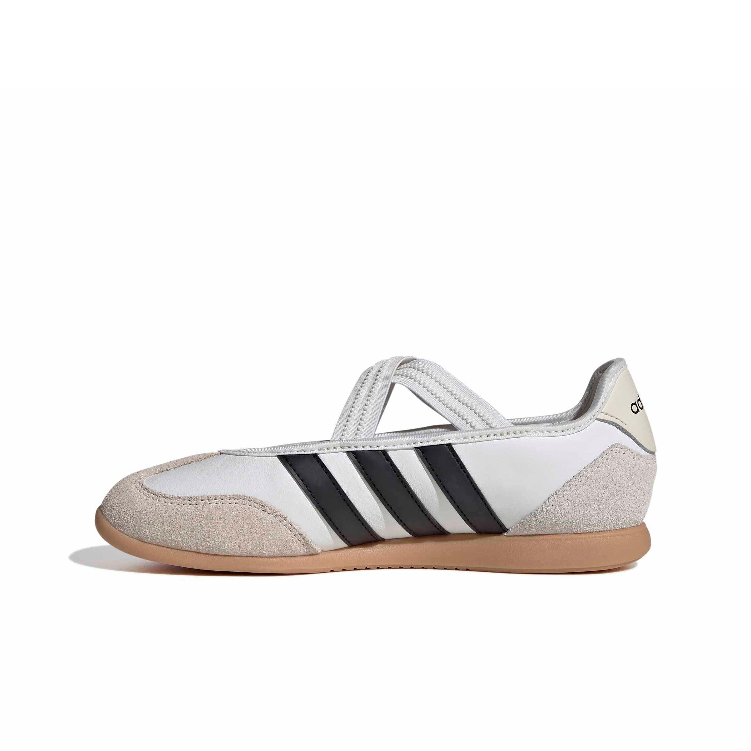 adidas Barreda Mary Jane "Core White/Core Black/Gum 3" Women's Shoe - WHITE/BLACK/GUM