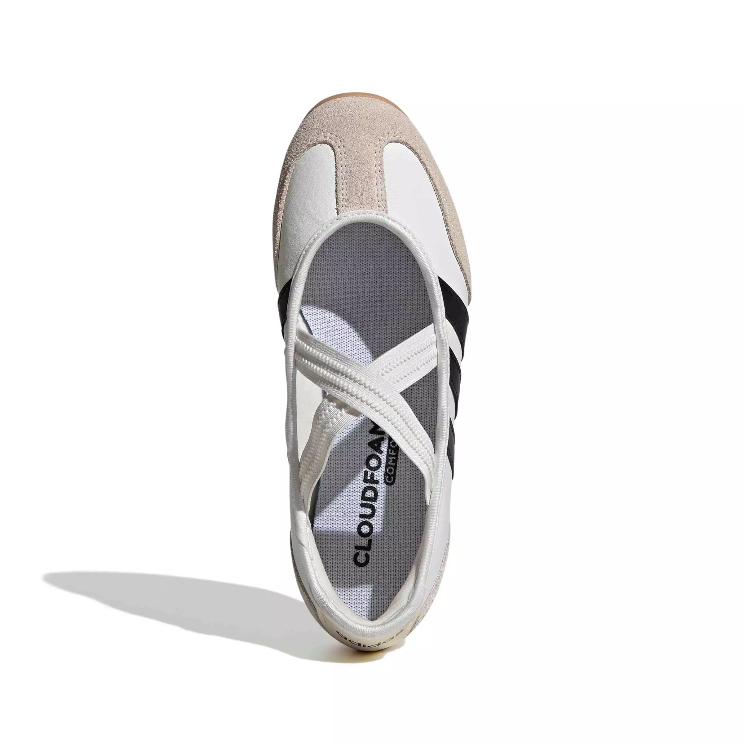 adidas Barreda Mary Jane "Core White/Core Black/Gum 3" Women's Shoe - WHITE/BLACK/GUM