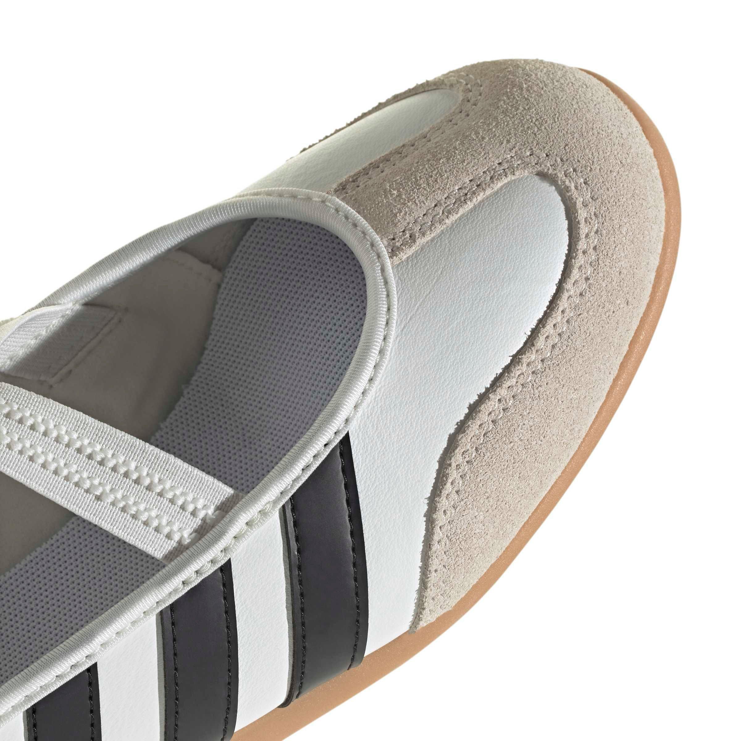 adidas Barreda Mary Jane "Core White/Core Black/Gum 3" Women's Shoe - WHITE/BLACK/GUM