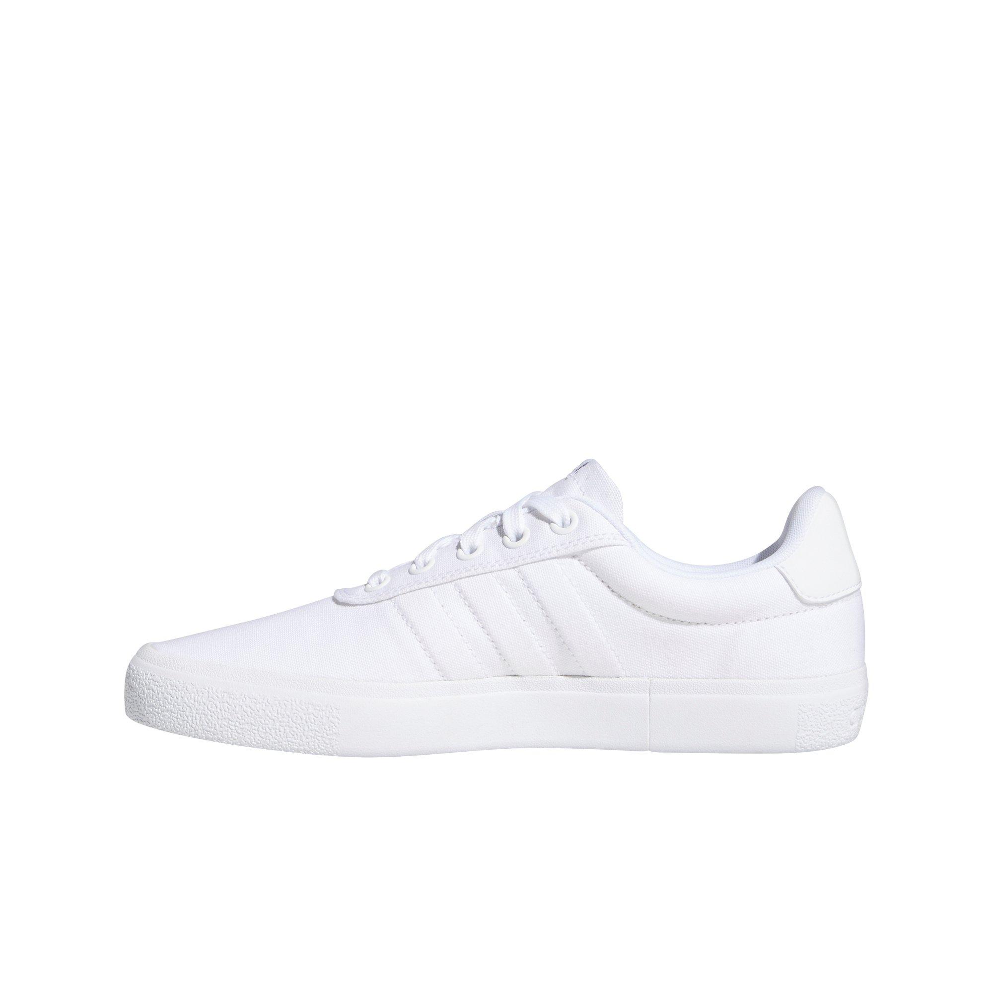 adidas Vulc Raid3r "Ftwr White/Silver Metallic" Women's Skate Shoe - WHITE Thumbnail View 2