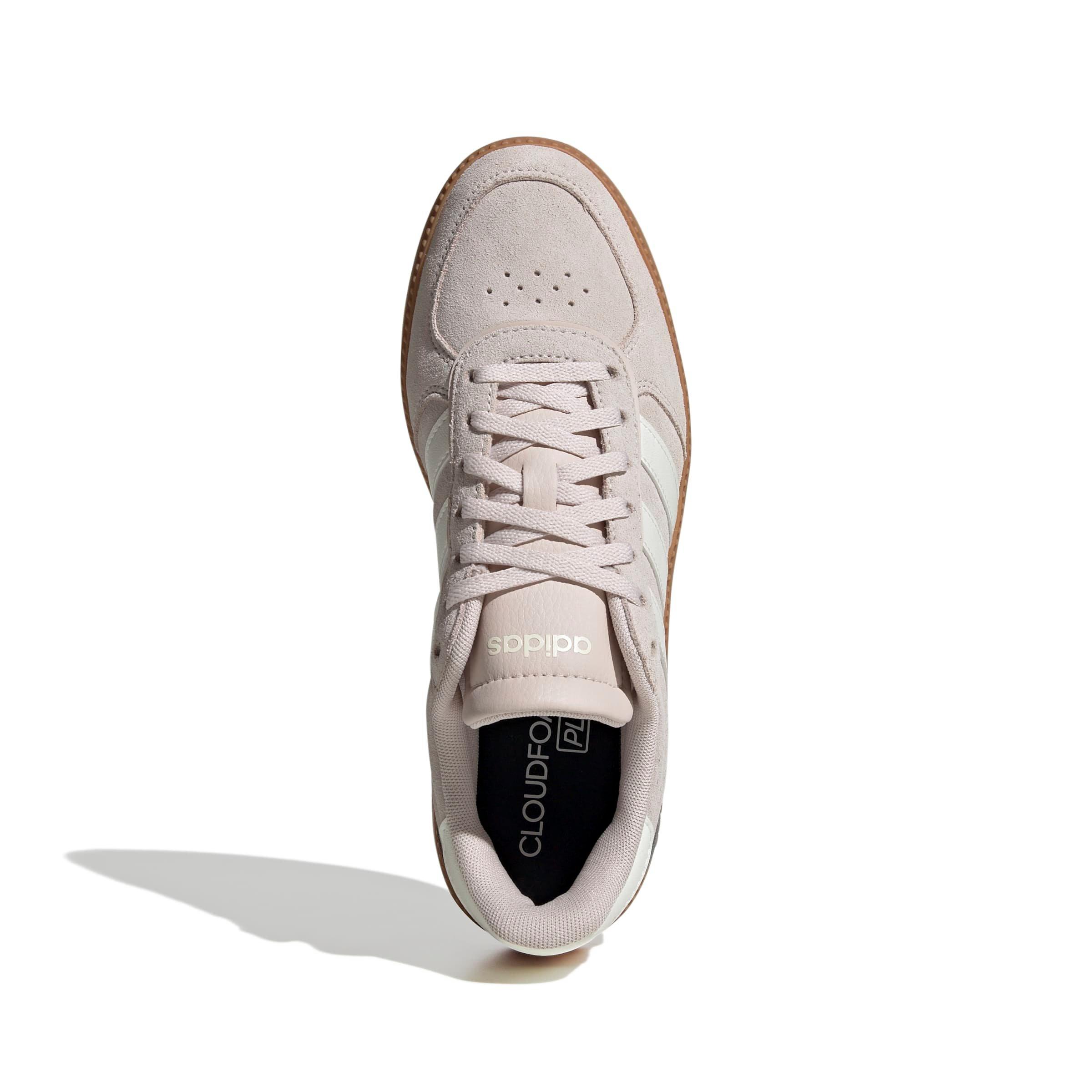 adidas Breaknet Sleek "Putty Mauve/Core White/Gum 10" Women's Shoe - MAUVE/WHITE/GUM