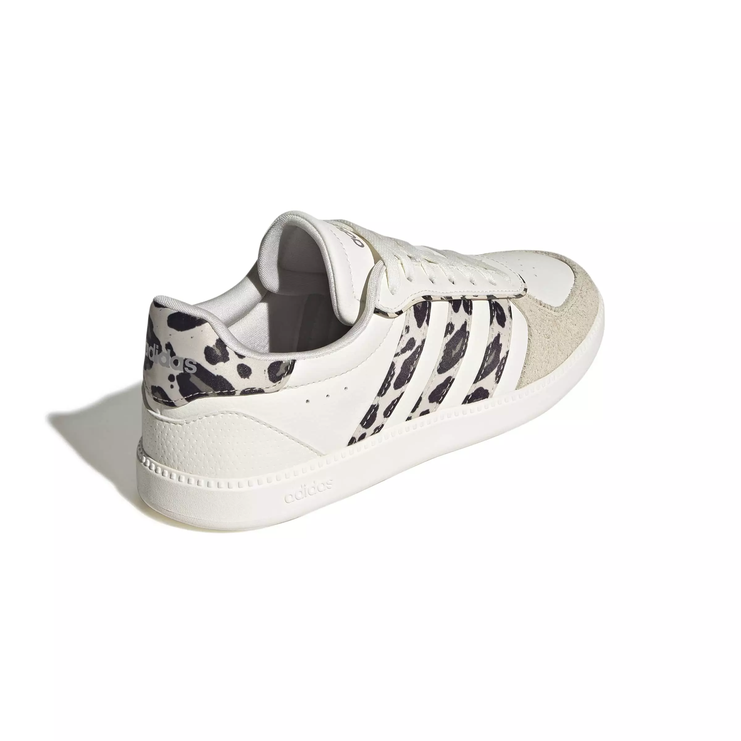 adidas Breaknet Sleek "Core White/Crystal Linen/Khaki Six" Women's Shoe - WHITE/LINEN/KHAKI