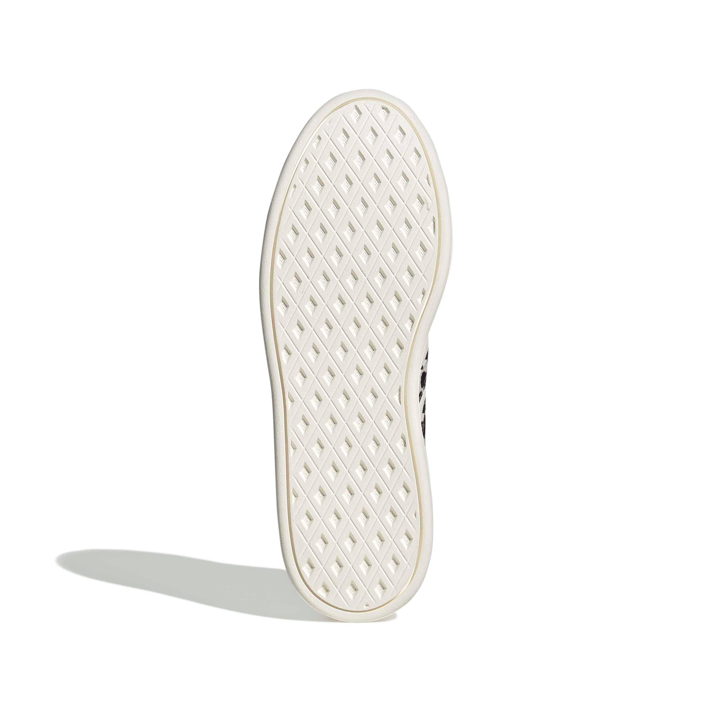 adidas Breaknet Sleek "Core White/Crystal Linen/Khaki Six" Women's Shoe - WHITE/LINEN/KHAKI