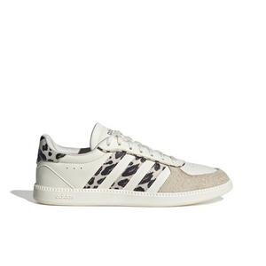 adidas Breaknet Sleek "Core White/Crystal Linen/Khaki Six" Women's Shoe - WHITE/LINEN/KHAKI