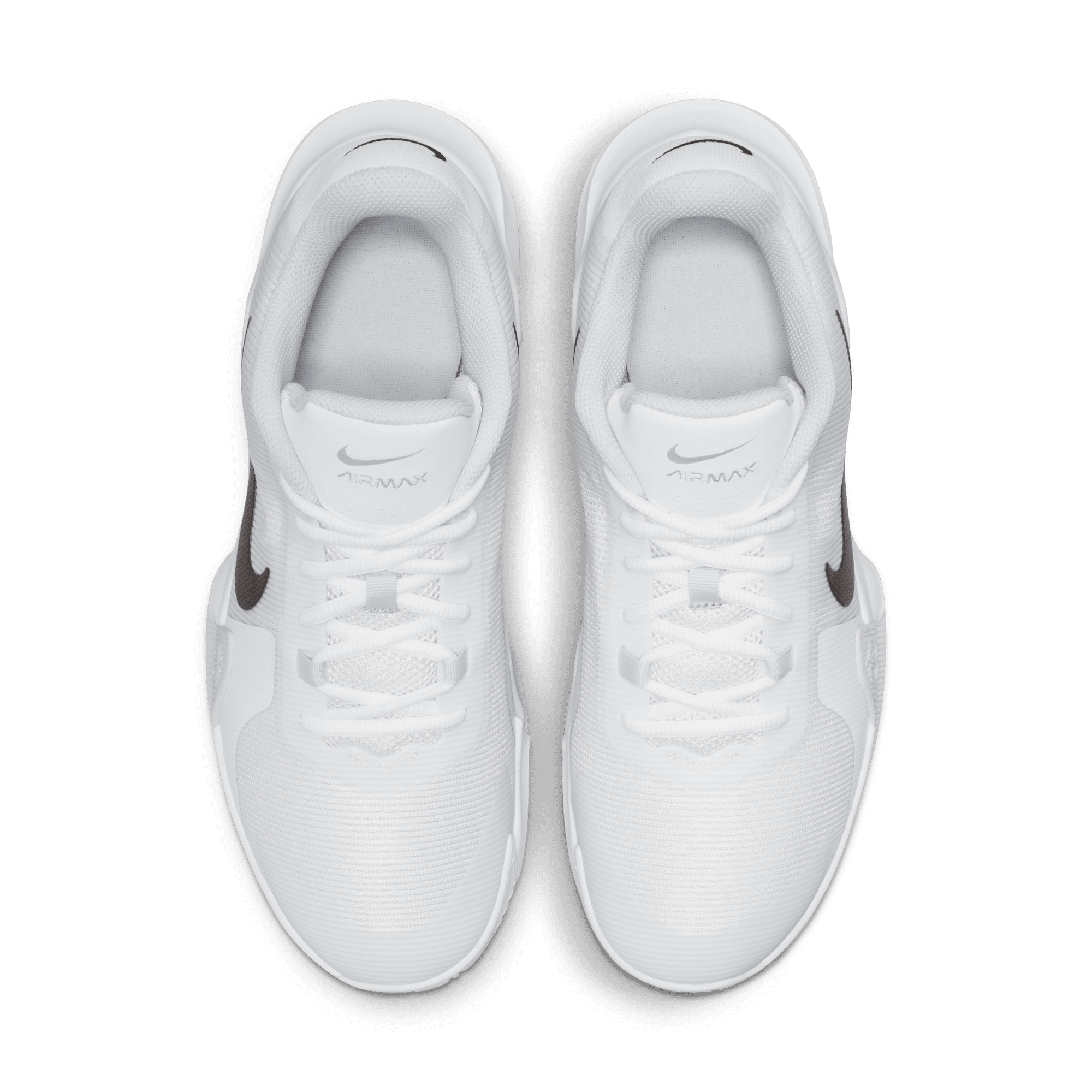 Nike Performance AIR MAX IMPACT 4 - Zapatillas de baloncesto -  white/black/pure platinum/blanco 