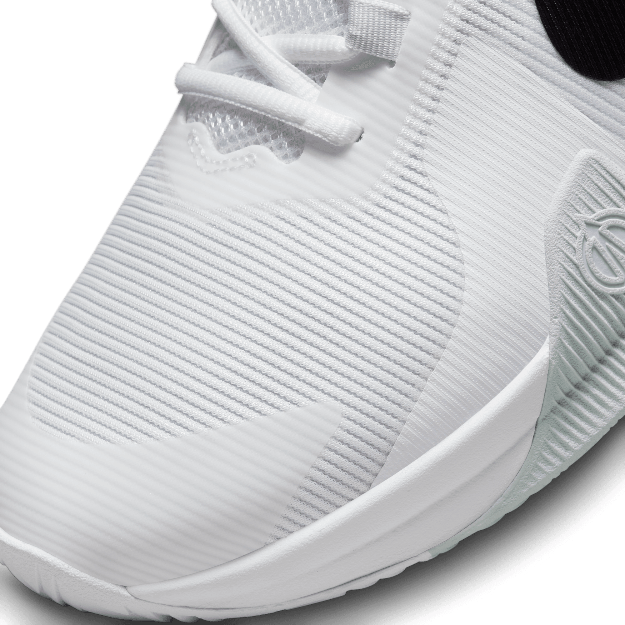 Nike Air Max Impact 4 "White/Black/Pure Platinum" Men's Basketball Shoe - WHITE/BLACK/PLATINUM Thumbnail View 7