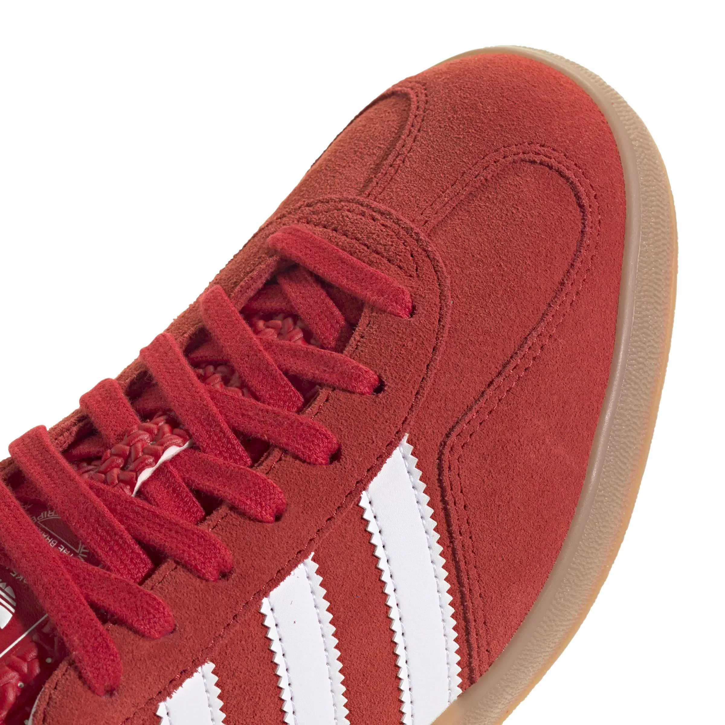 adidas Originals Gazelle "Better Scarlet/Ftwr White/Gum 2" Men's Shoe - SCARLET/WHITE/GUM