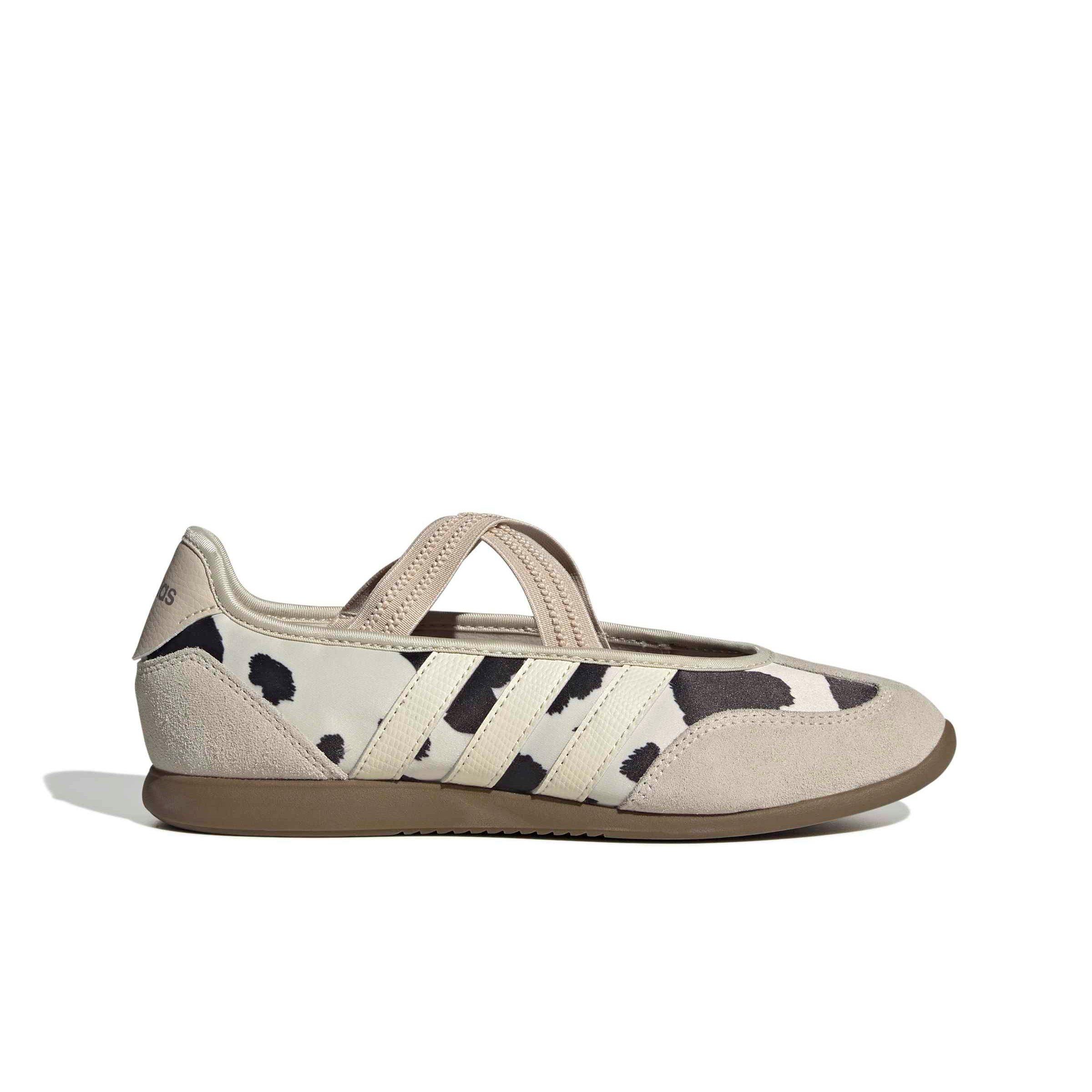 adidas Barreda Mary Jane "Wonder White/Wonder White/Crystal Linen" Women's Shoe - WHITE/WHITE/LINEN