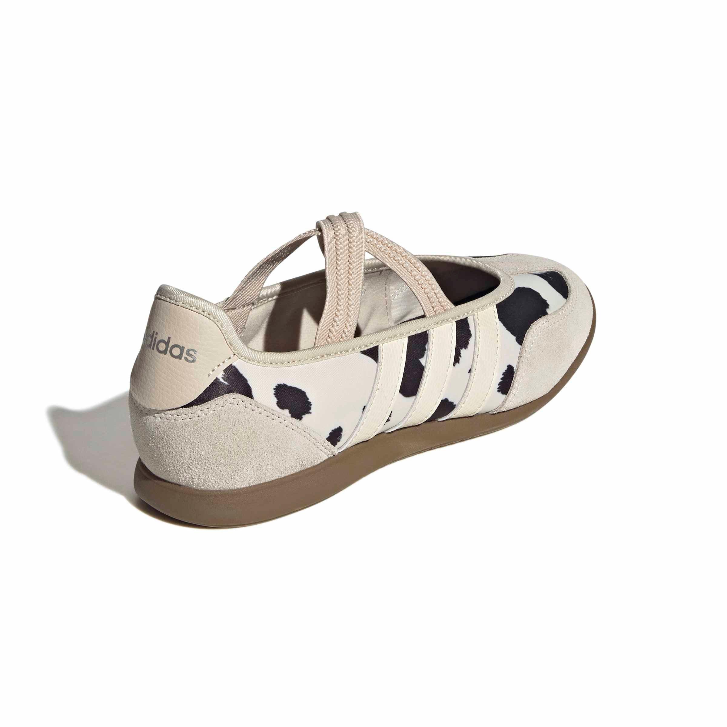 adidas Barreda Mary Jane "Wonder White/Wonder White/Crystal Linen" Women's Shoe - WHITE/WHITE/LINEN