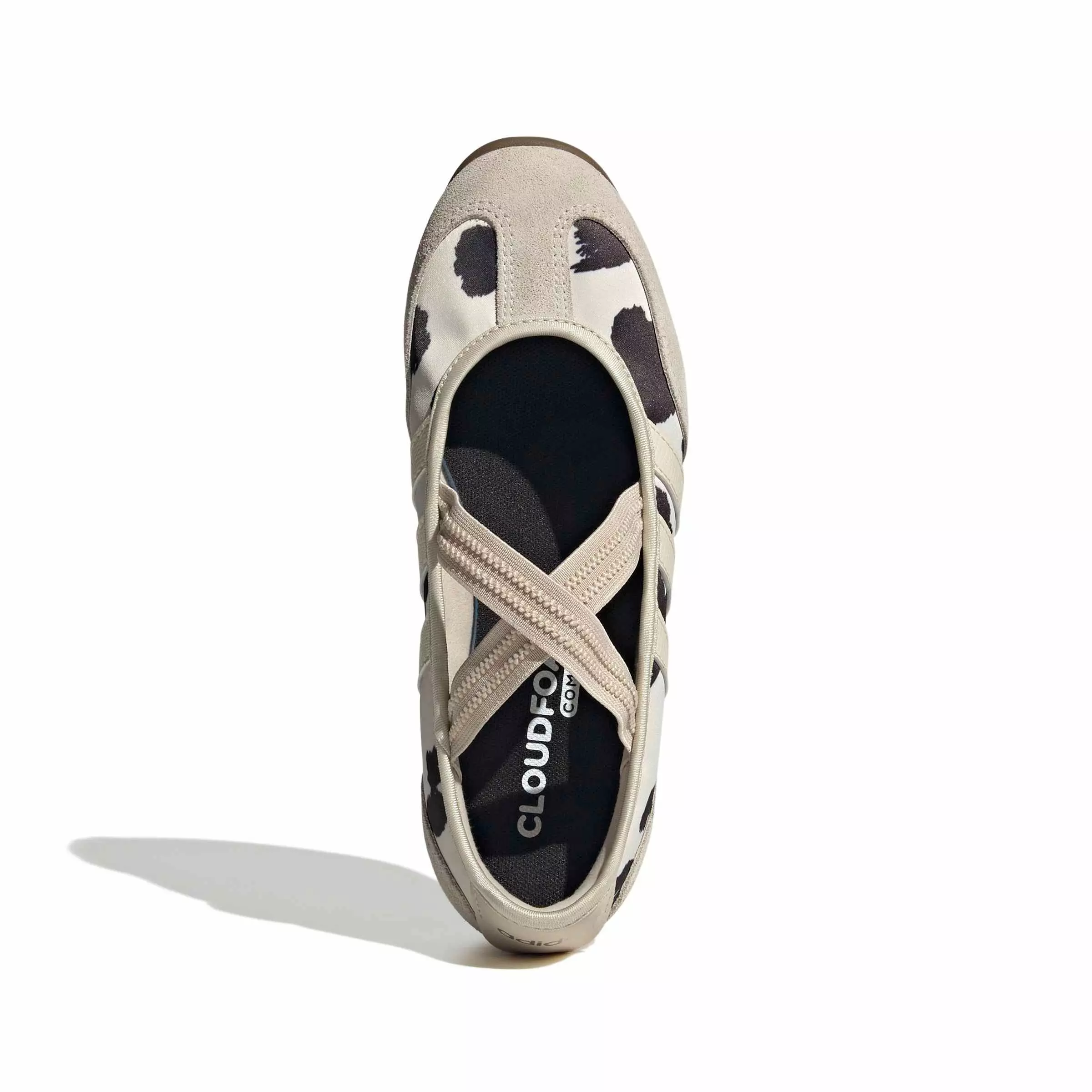 adidas Barreda Mary Jane "Wonder White/Wonder White/Crystal Linen" Women's Shoe - WHITE/WHITE/LINEN