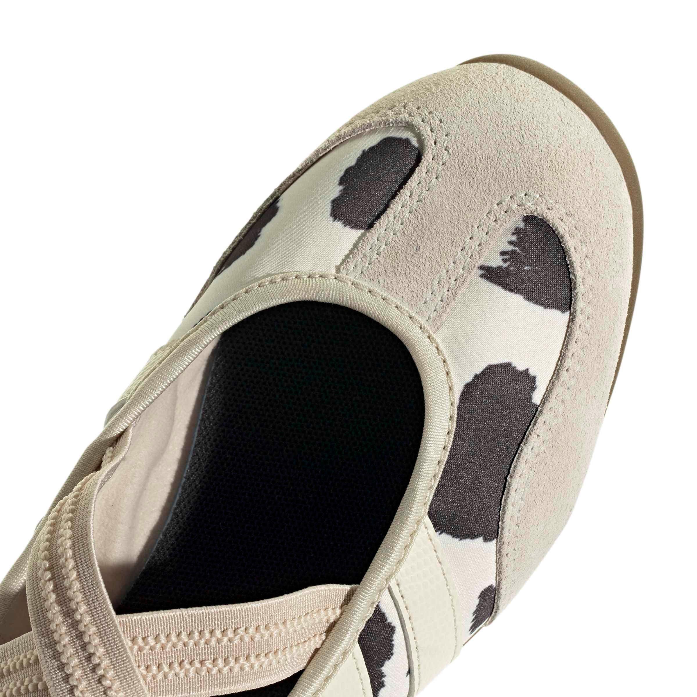 adidas Barreda Mary Jane "Wonder White/Wonder White/Crystal Linen" Women's Shoe - WHITE/WHITE/LINEN