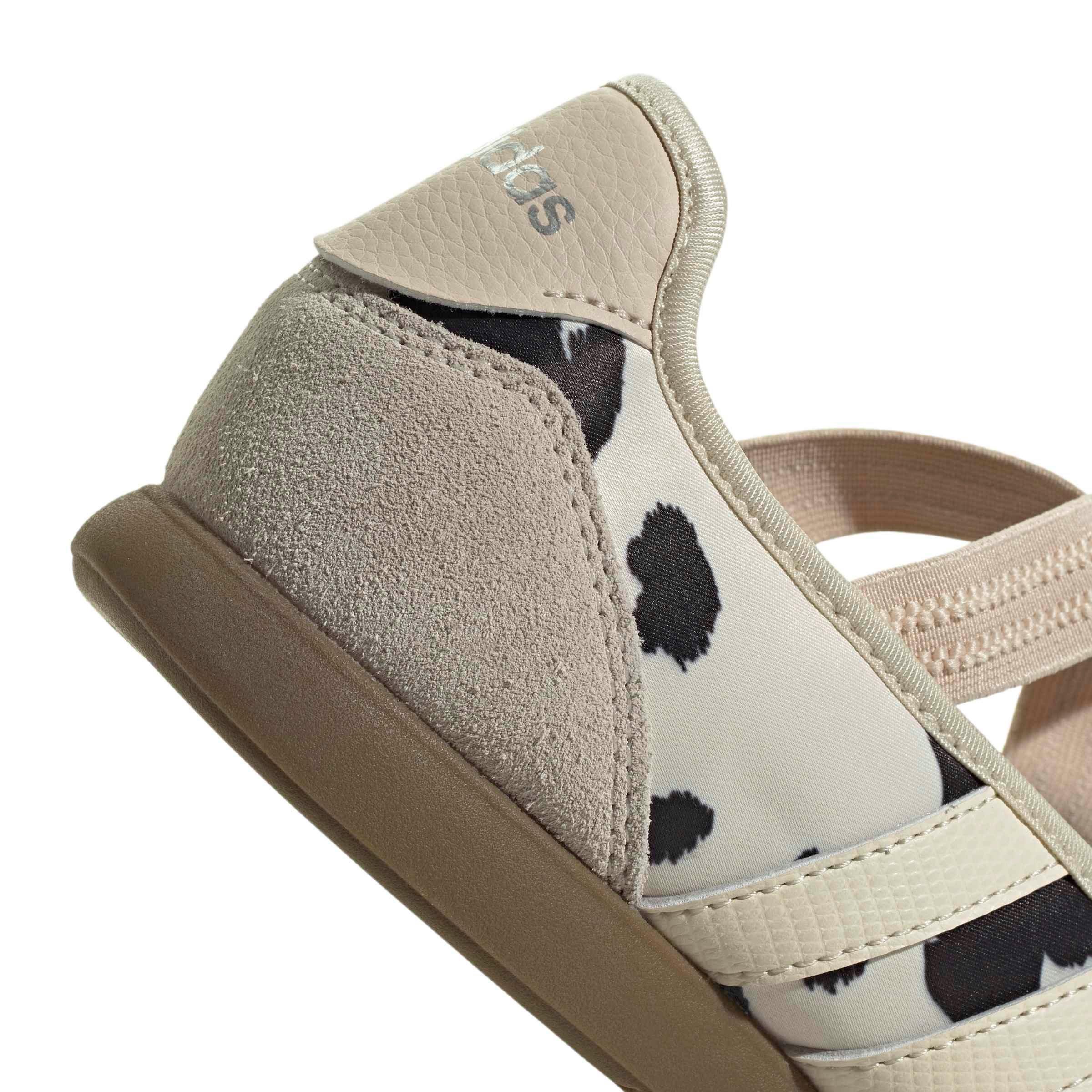 adidas Barreda Mary Jane "Wonder White/Wonder White/Crystal Linen" Women's Shoe - WHITE/WHITE/LINEN