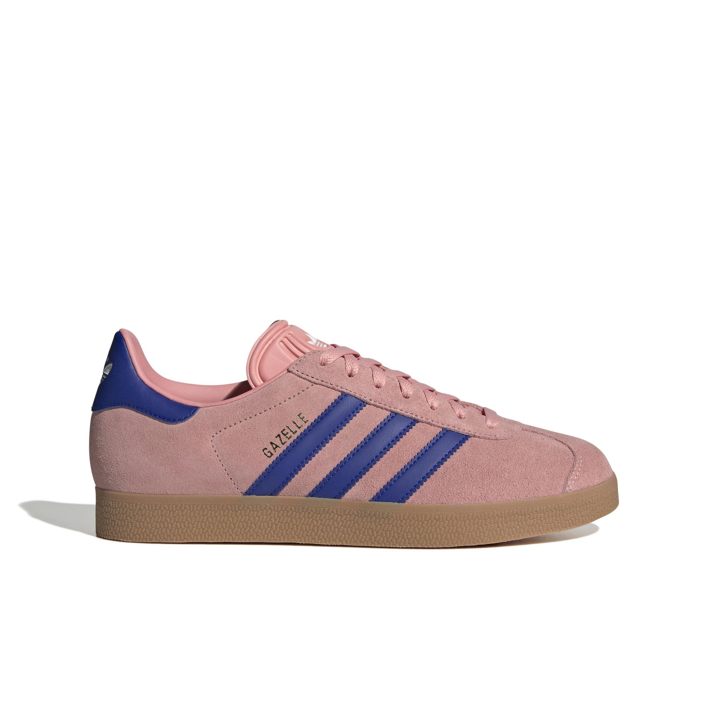 adidas Originals Gazelle "Semi Pink Spark/Lucid Blue/Gum 2" Men's Shoe - PINK/BLUE/GUM