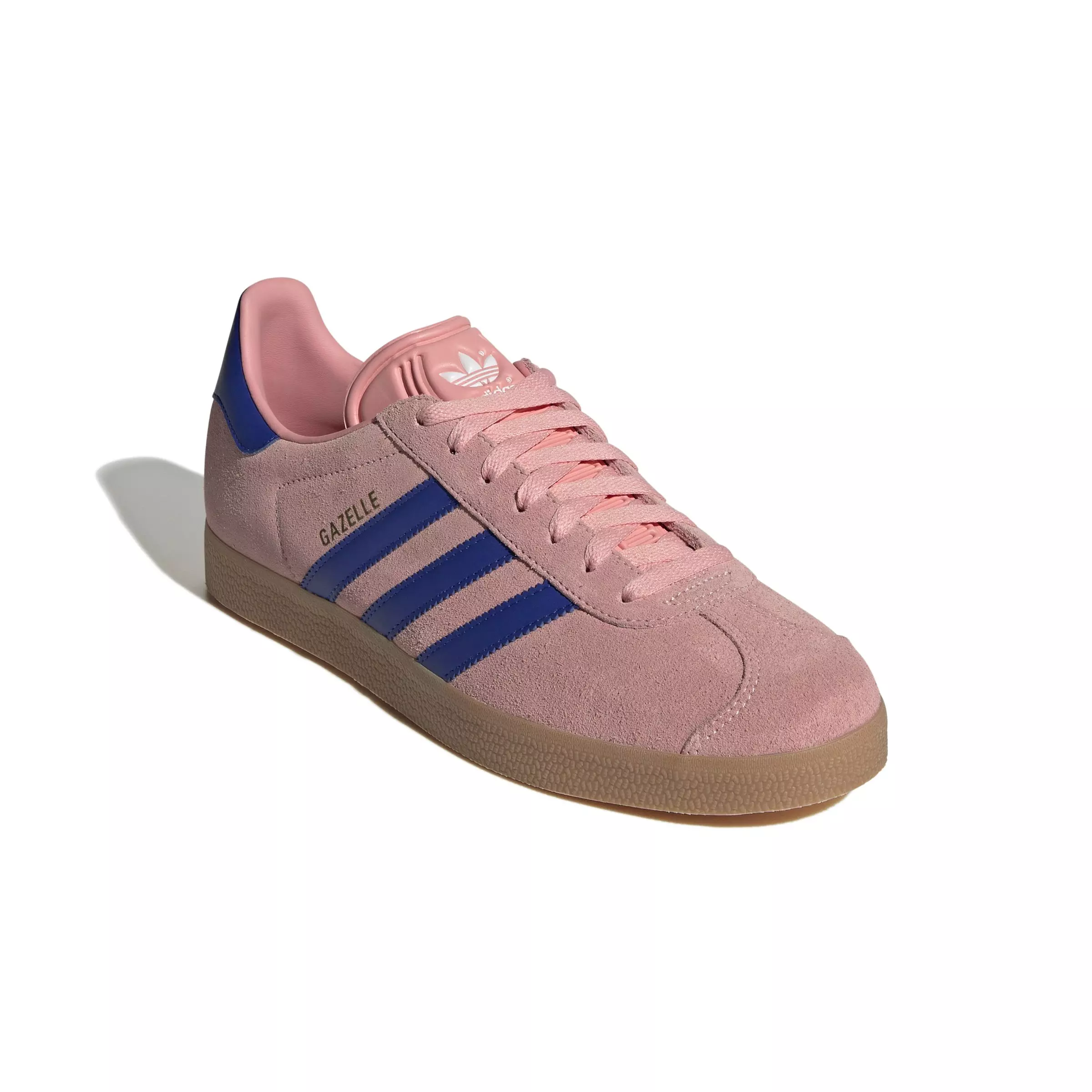 adidas Originals Gazelle "Semi Pink Spark/Lucid Blue/Gum 2" Men's Shoe - PINK/BLUE/GUM