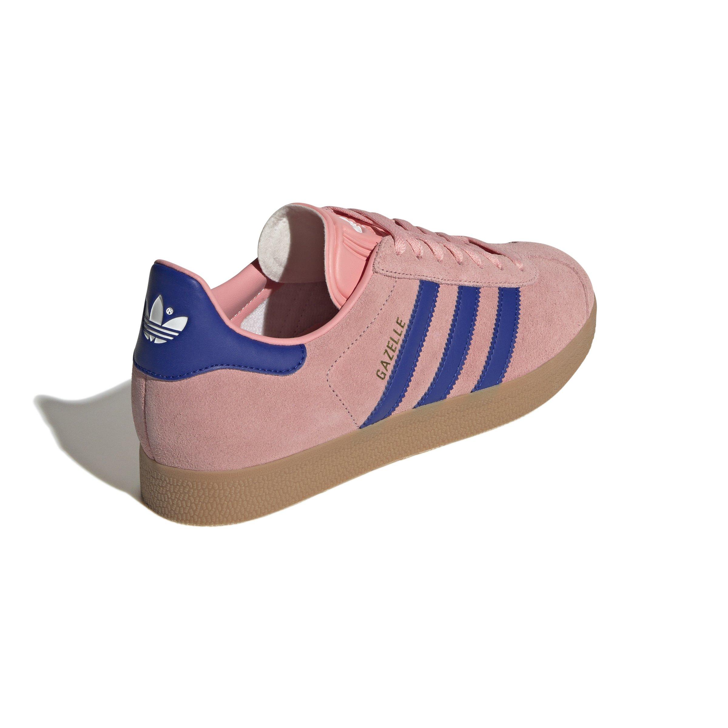 adidas Originals Gazelle "Semi Pink Spark/Lucid Blue/Gum 2" Men's Shoe - PINK/BLUE/GUM Thumbnail View 4