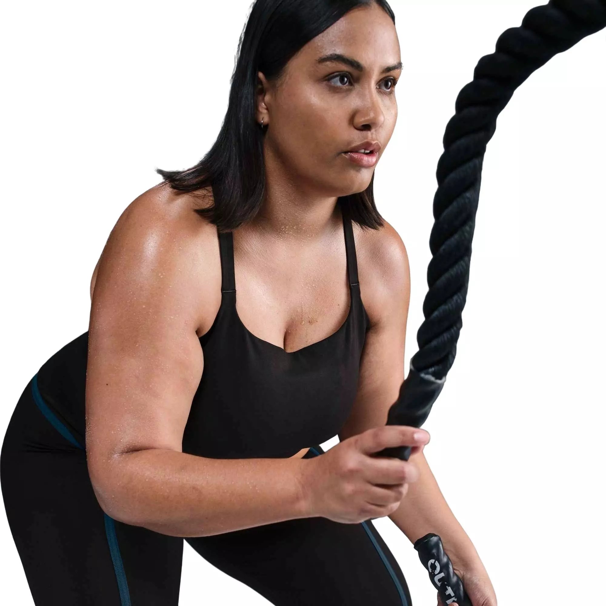 Nike Women's One Convertible Sports Bra -Black - BLACK