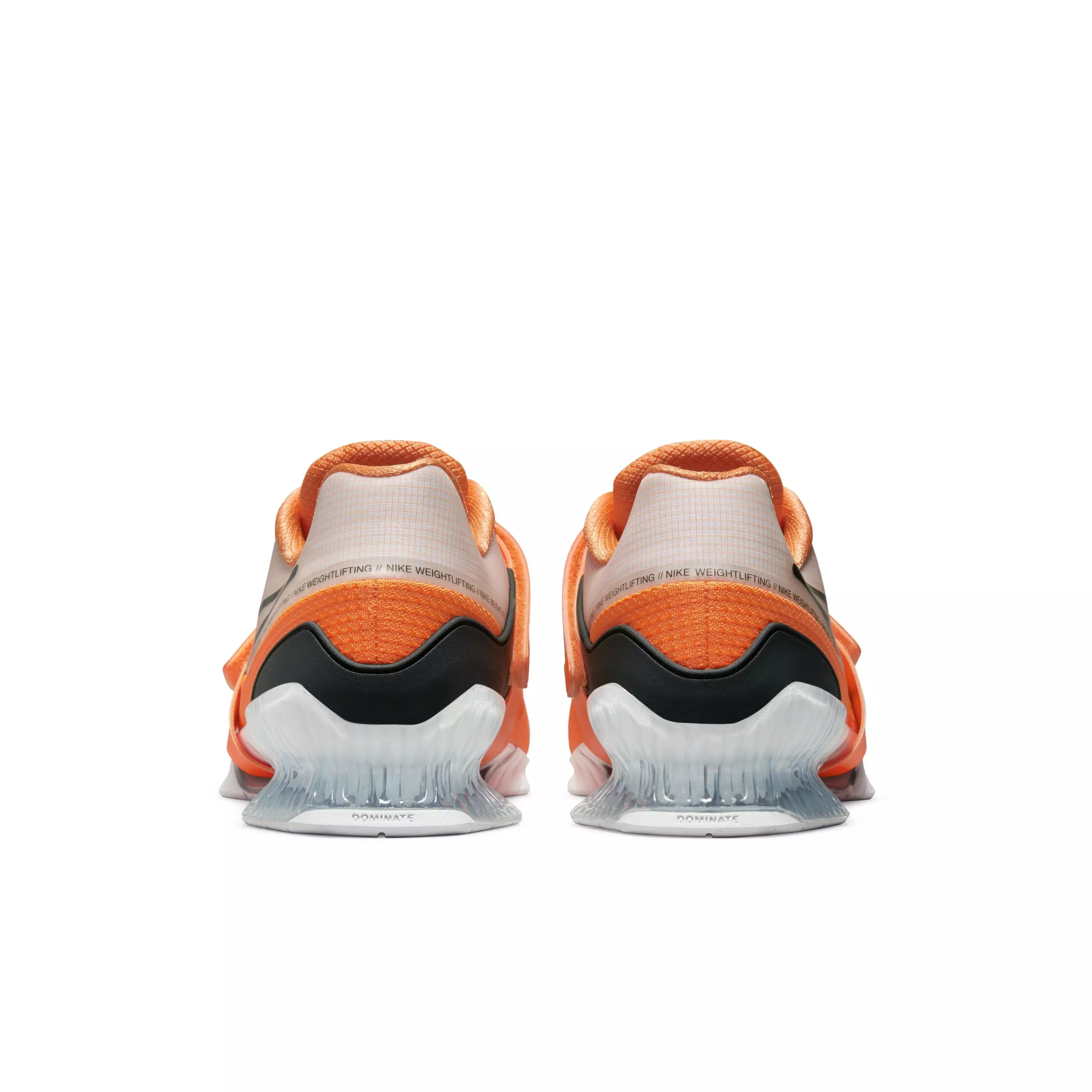 Nike Romaleos 4 "Total Orange/Black/White" Unisex Training Shoe - ORANGE/BLACK/WHITE