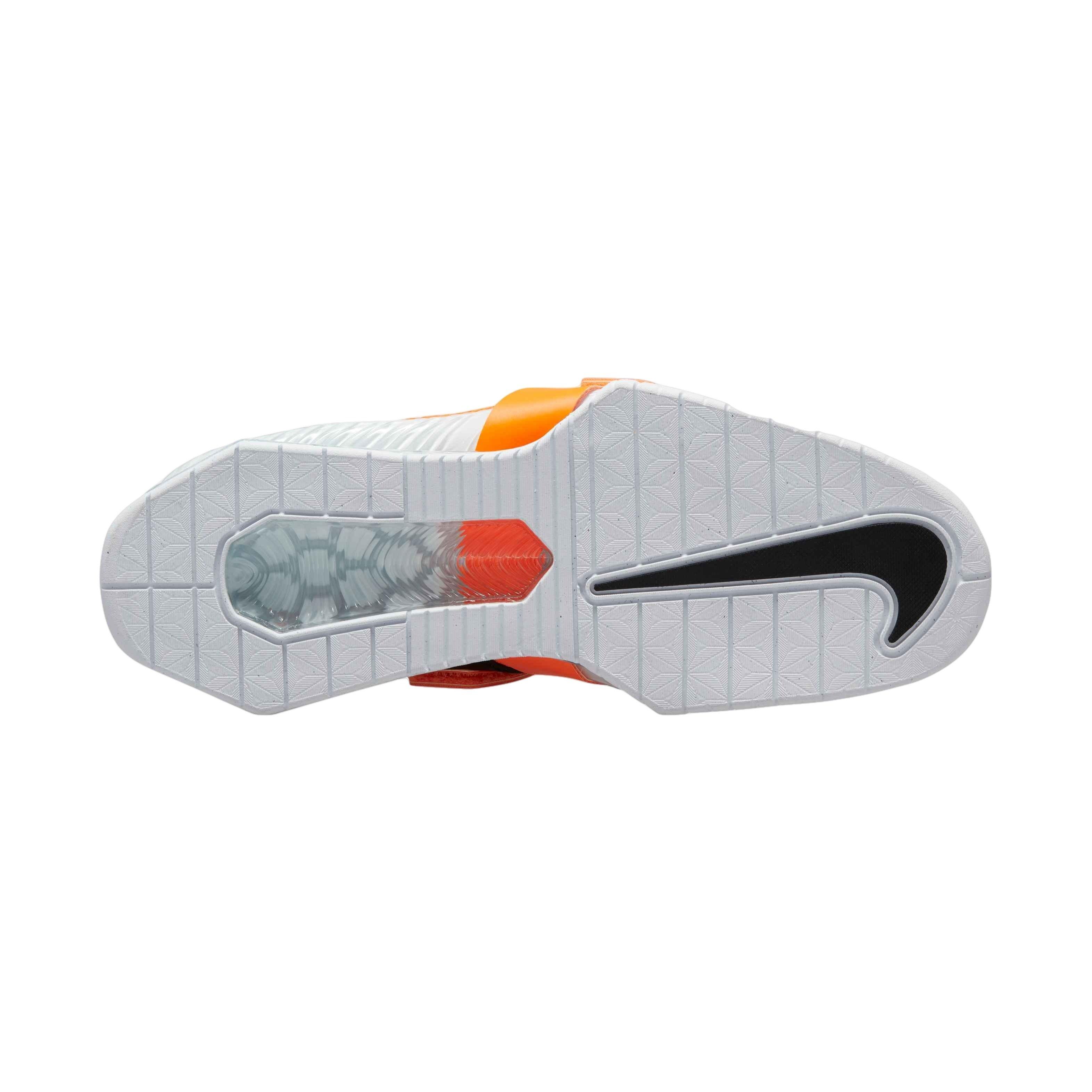 Nike Romaleos 4 "Total Orange/Black/White" Unisex Training Shoe - ORANGE/BLACK/WHITE Thumbnail View 6