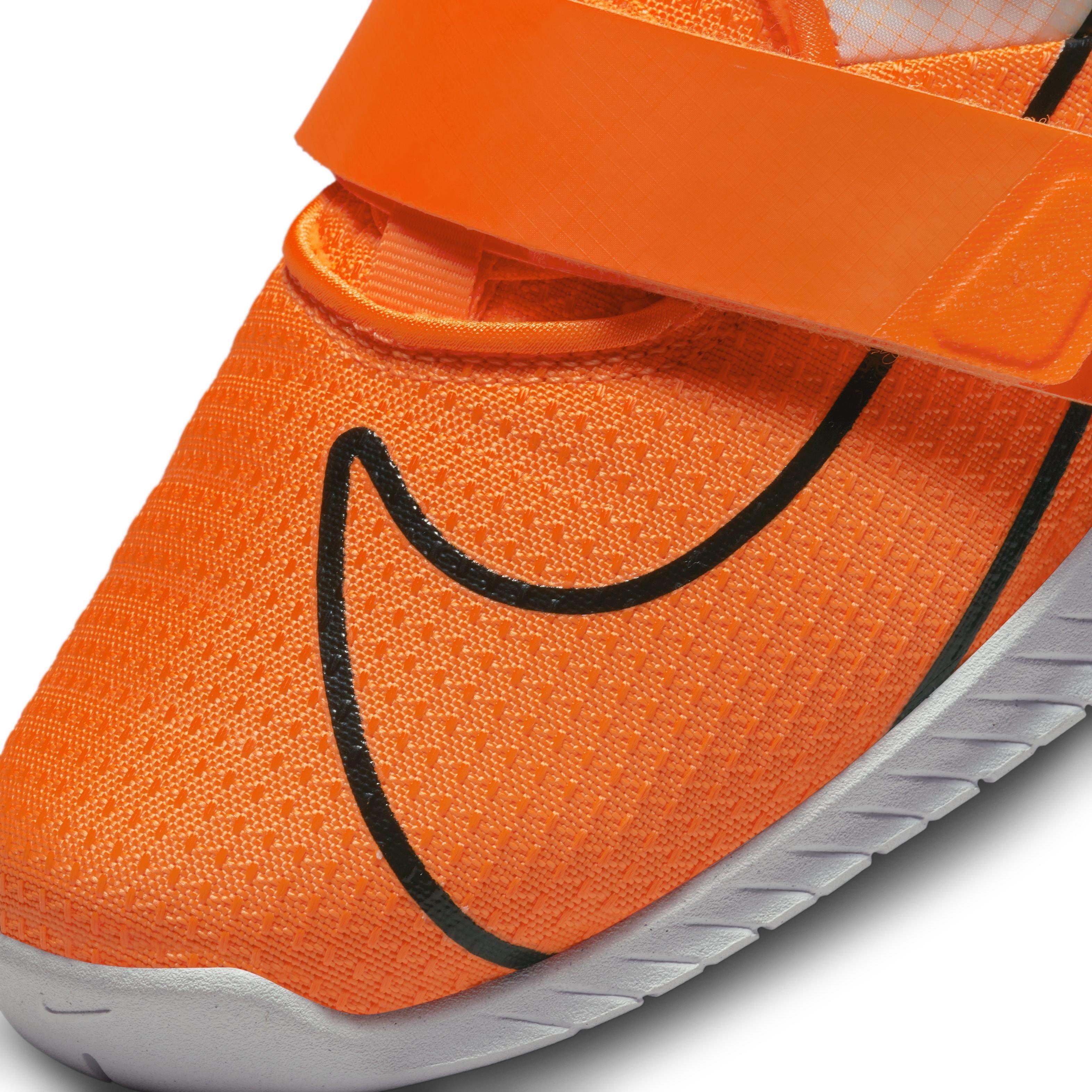 Nike Romaleos 4 "Total Orange/Black/White" Unisex Training Shoe - ORANGE/BLACK/WHITE Thumbnail View 7