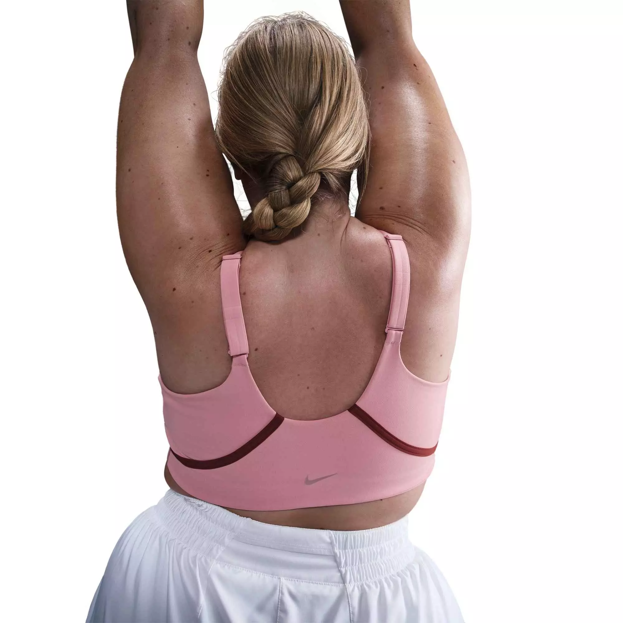 Nike Women's One Light-Support Lightly Lined Sports Bra-Pink - PINK