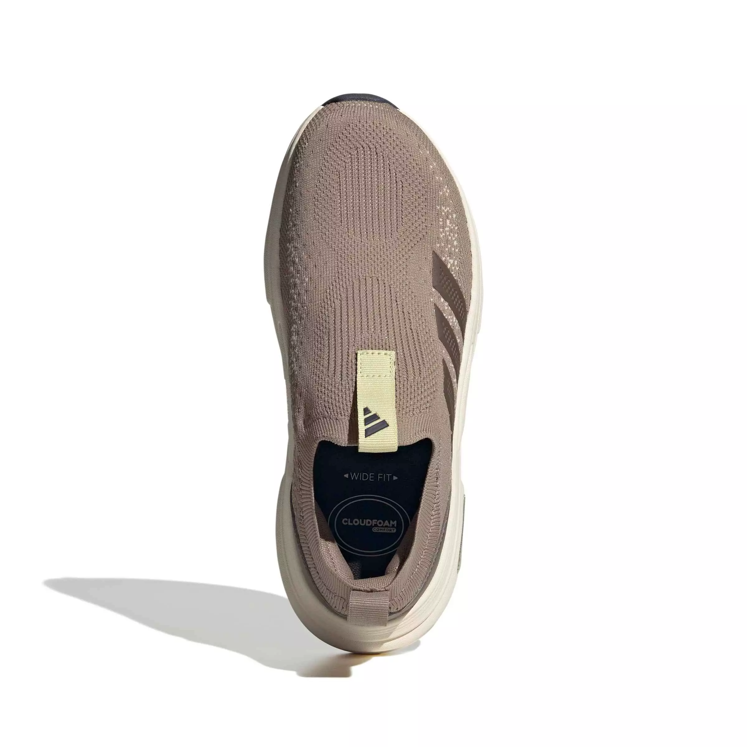 adidas Cloudfoam Cuxxion Sock "Chalky Brown/Earth Strata/Crystal Linen" Women's Shoe - BROWN/EARTH/LINEN