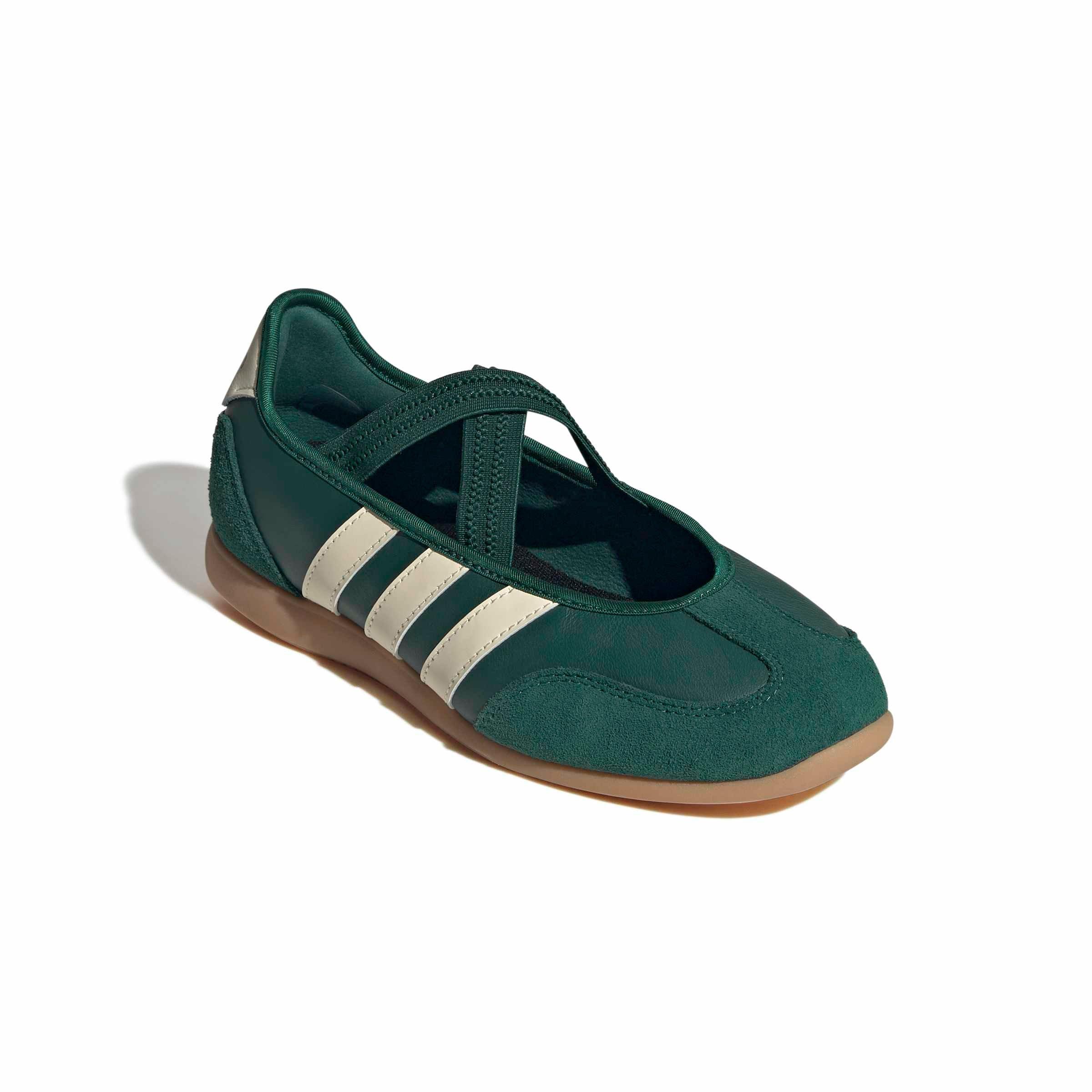 adidas Barreda Mary Jane "Collegiate Green/Cream White/Gum 3" Women's Shoe - GREEN/CREAM/GUM