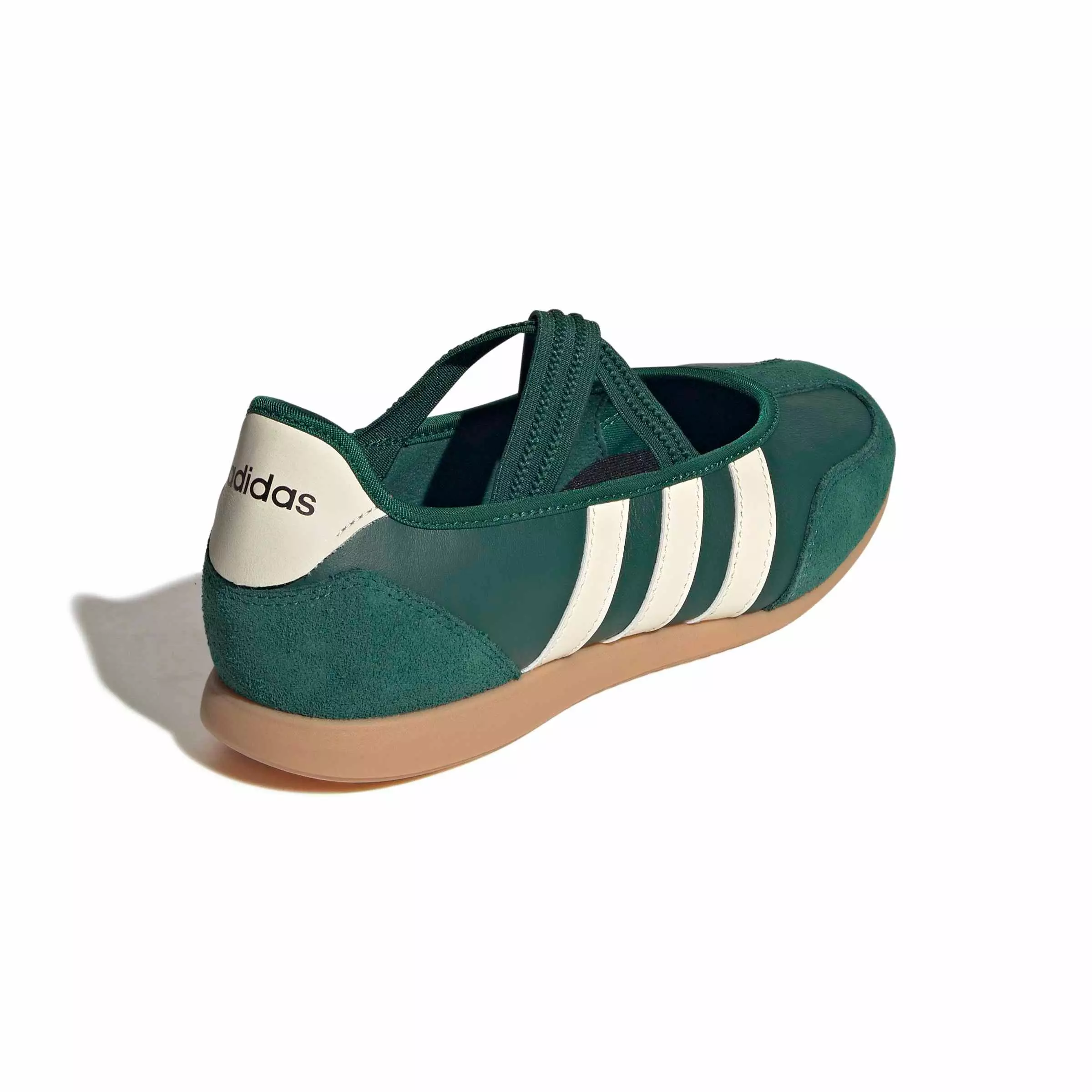 adidas Barreda Mary Jane "Collegiate Green/Cream White/Gum 3" Women's Shoe - GREEN/CREAM/GUM