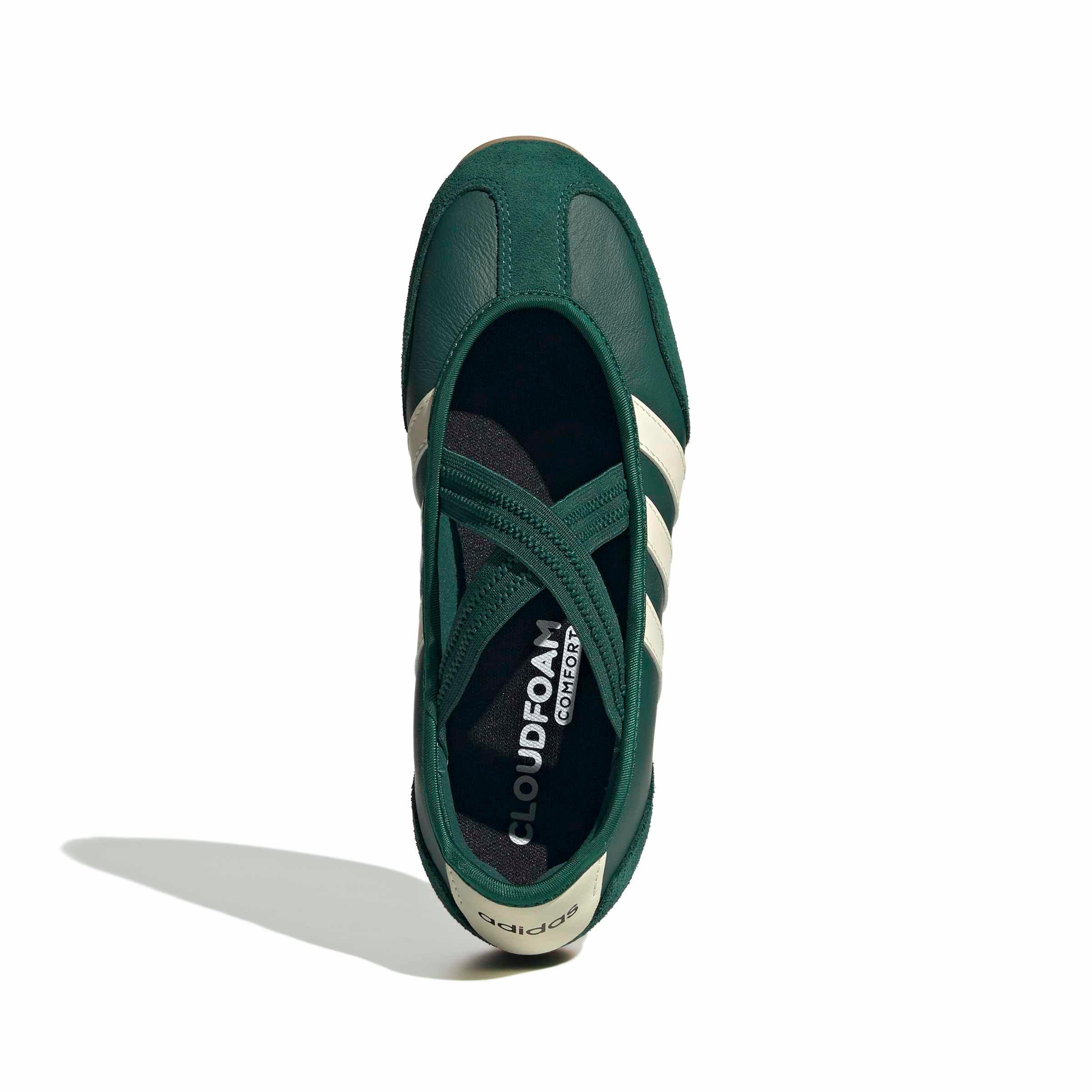 adidas Barreda Mary Jane "Collegiate Green/Cream White/Gum 3" Women's Shoe - GREEN/CREAM/GUM