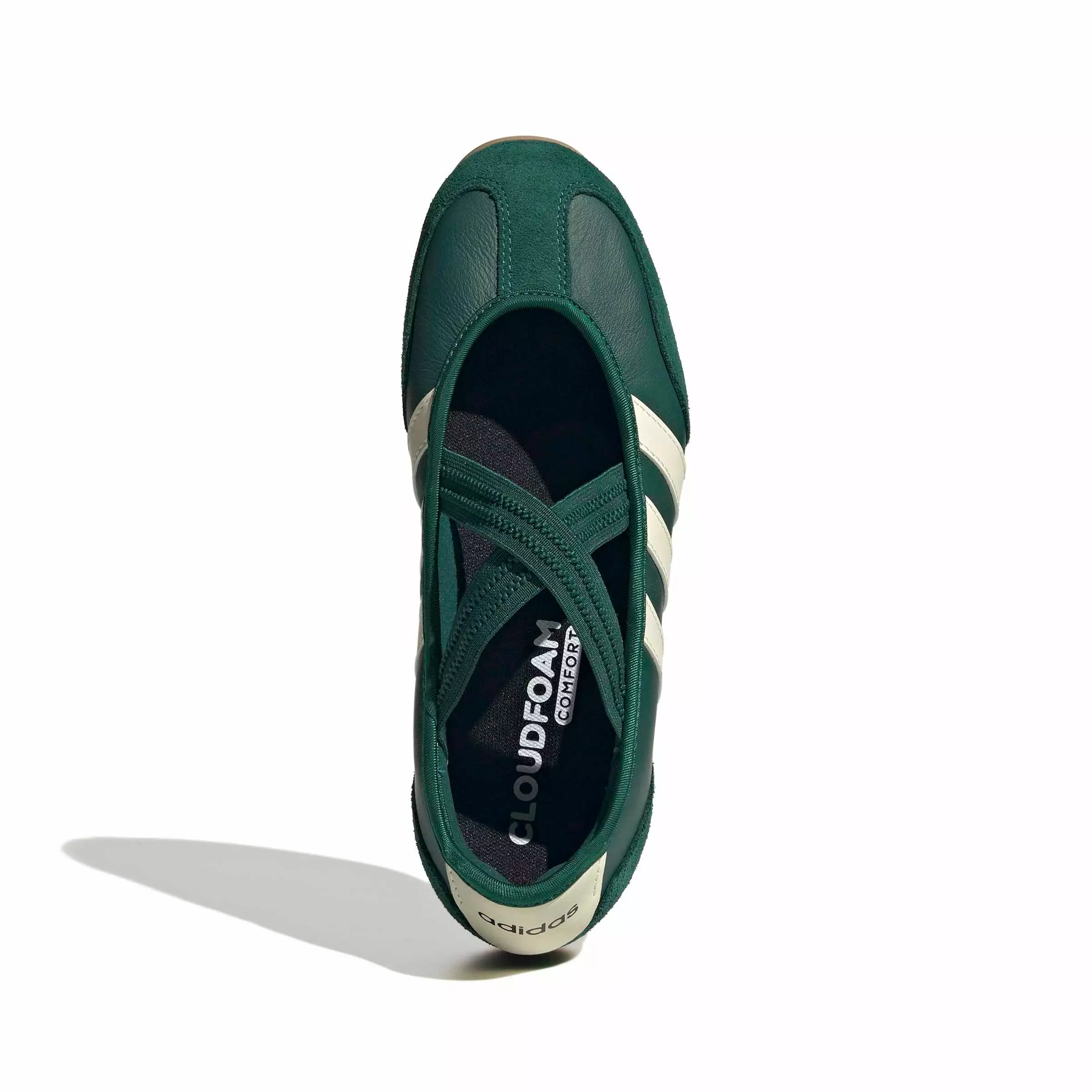 adidas Barreda Mary Jane "Collegiate Green/Cream White/Gum 3" Women's Shoe - GREEN/CREAM/GUM