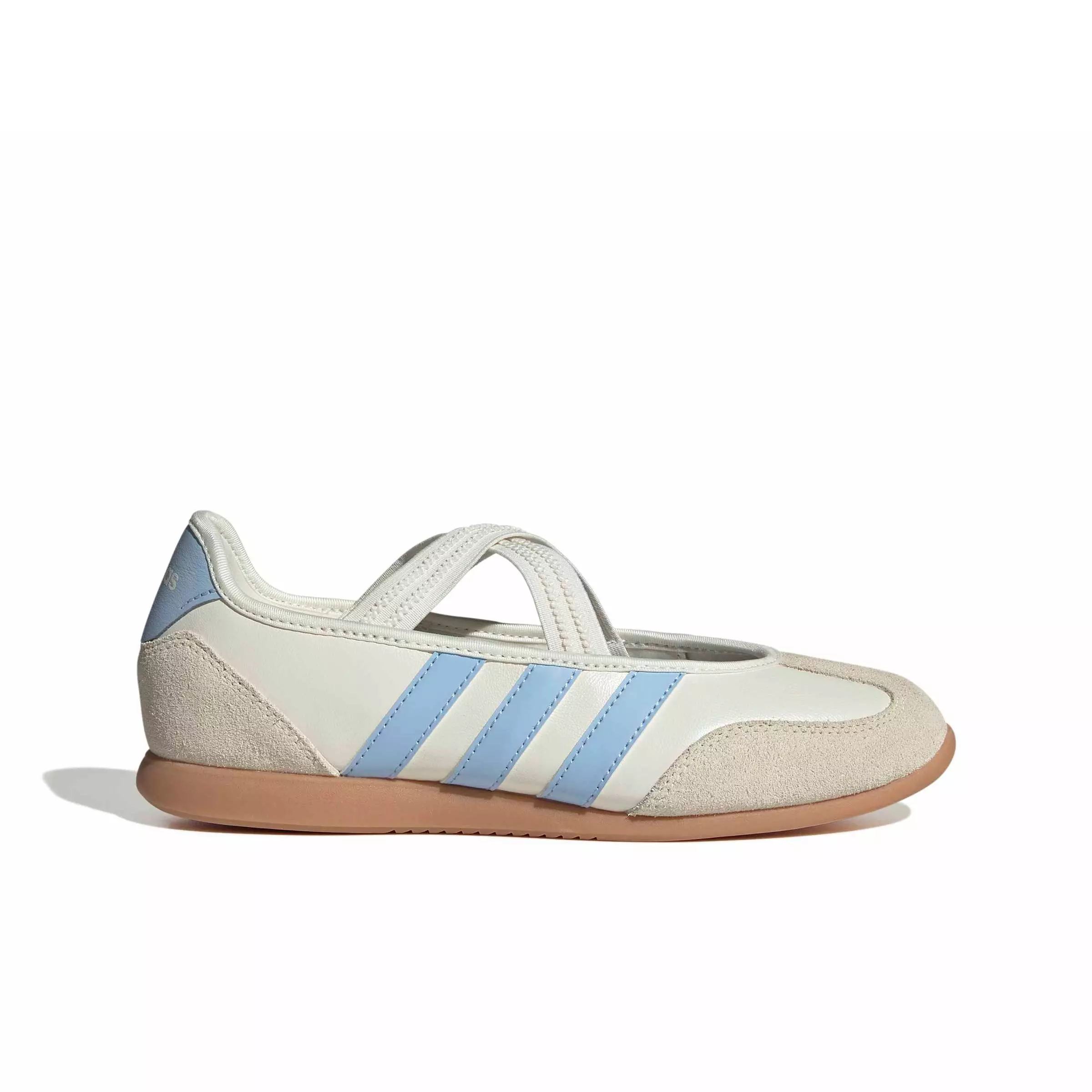adidas Barreda Mary Jane "Off White/Glow Blue/Gum 10" Women's Shoe - OFF WHITE/BLUE/GUM