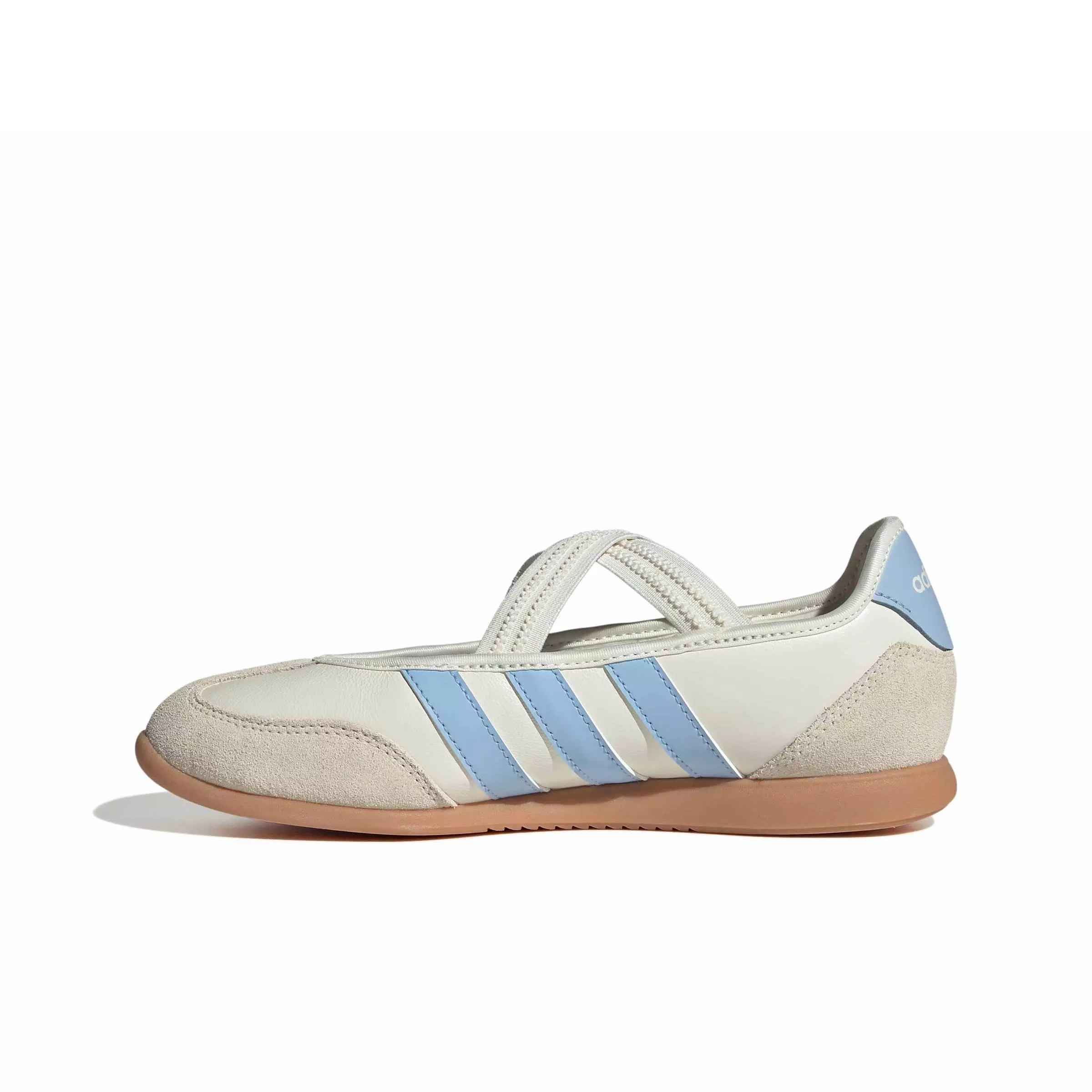 adidas Barreda Mary Jane "Off White/Glow Blue/Gum 10" Women's Shoe - OFF WHITE/BLUE/GUM