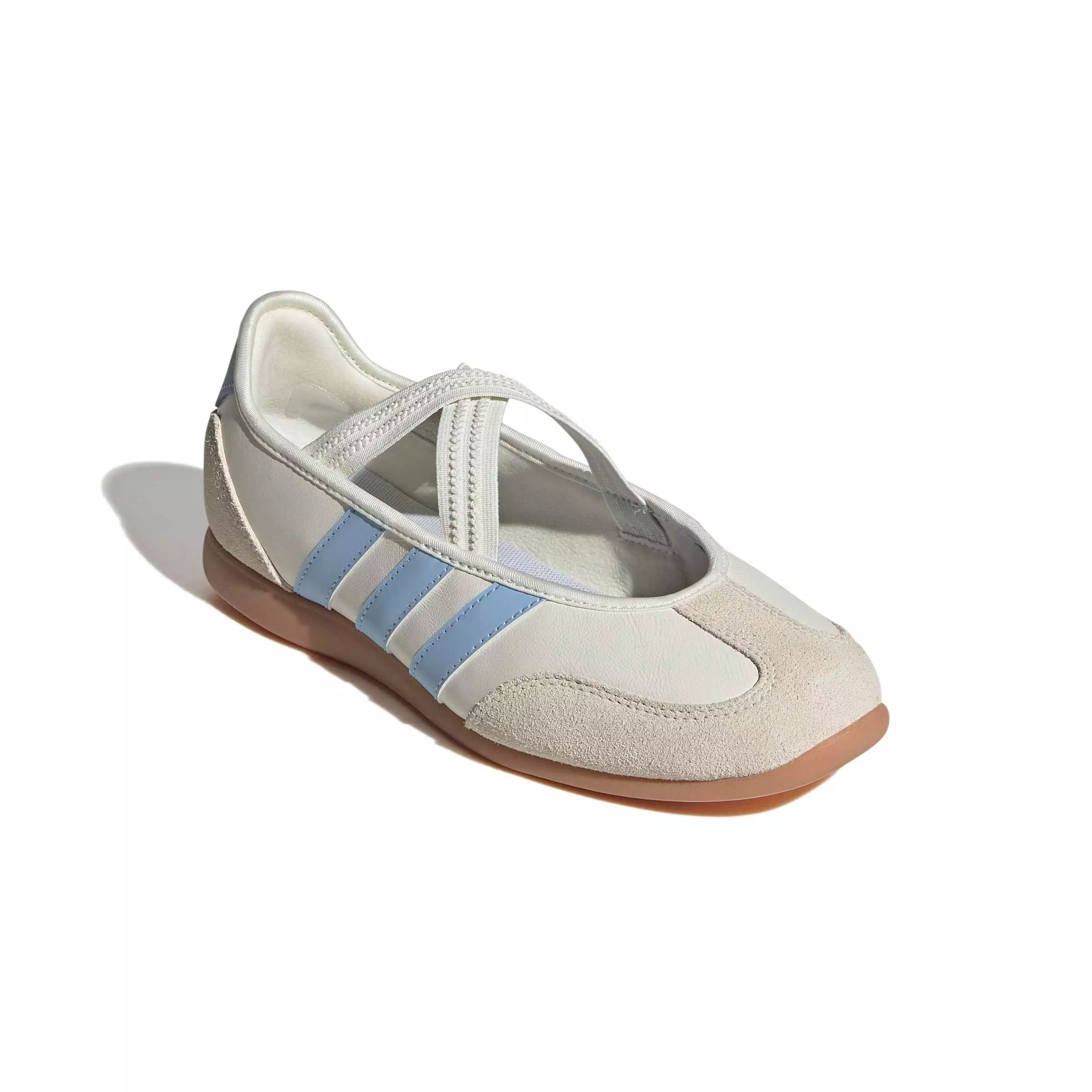 adidas Barreda Mary Jane "Off White/Glow Blue/Gum 10" Women's Shoe - OFF WHITE/BLUE/GUM