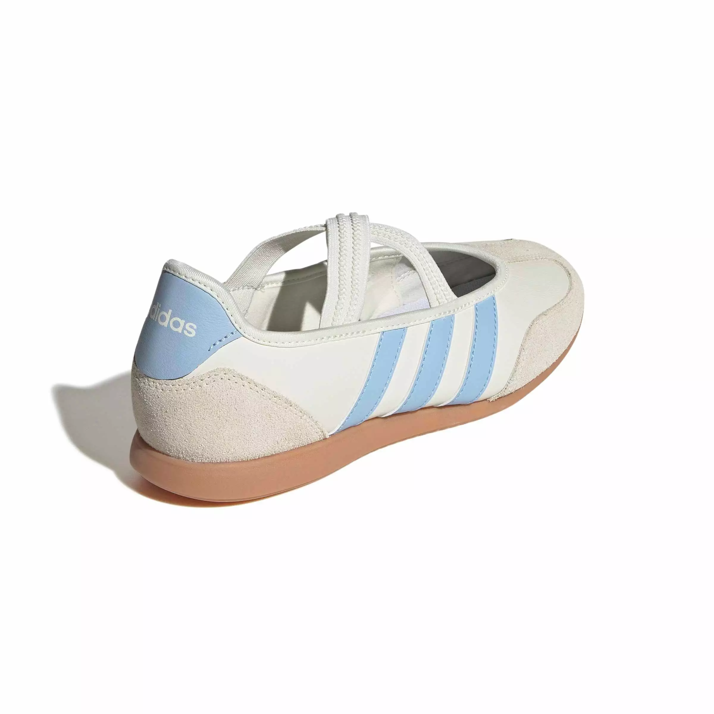 adidas Barreda Mary Jane "Off White/Glow Blue/Gum 10" Women's Shoe - OFF WHITE/BLUE/GUM