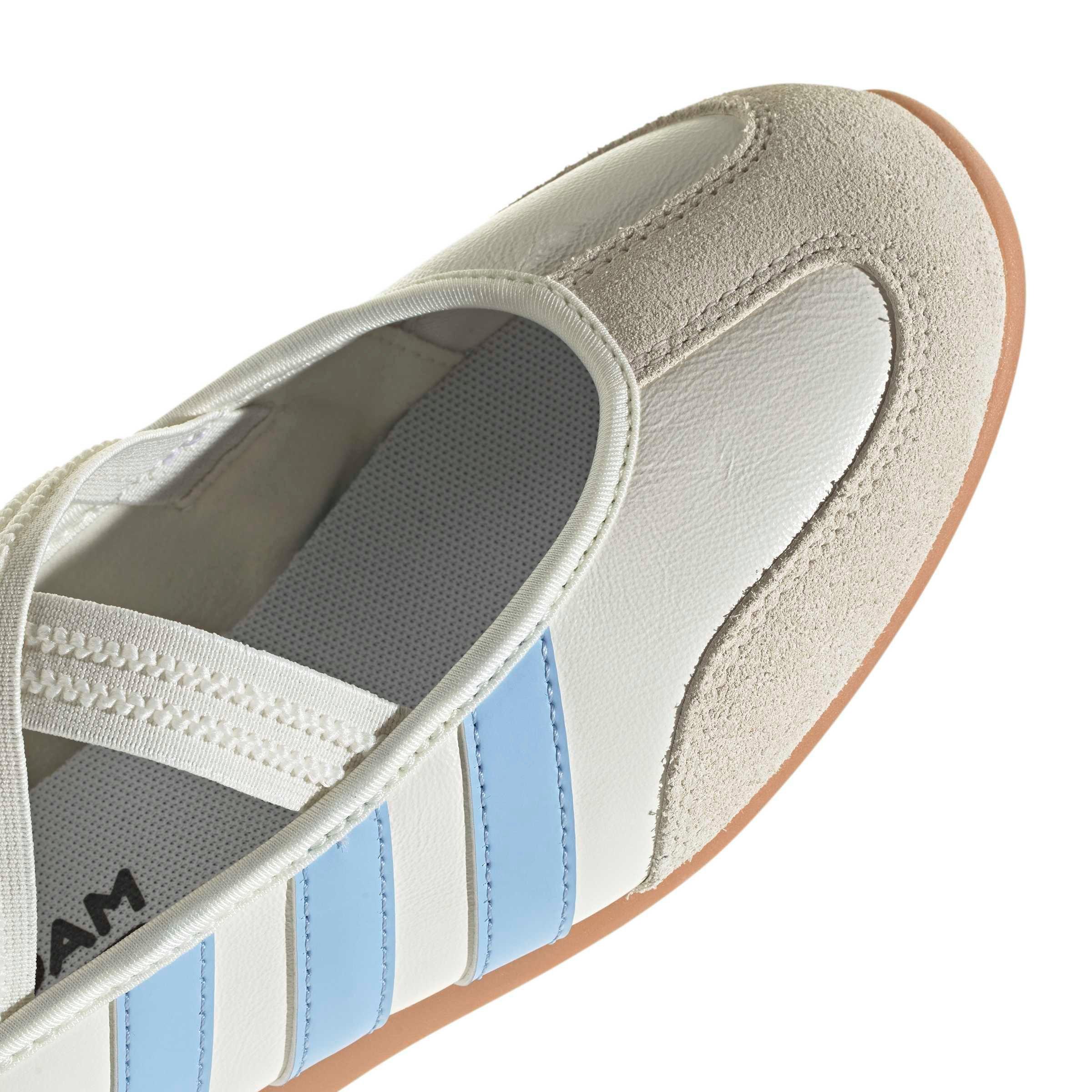 adidas Barreda Mary Jane "Off White/Glow Blue/Gum 10" Women's Shoe - OFF WHITE/BLUE/GUM