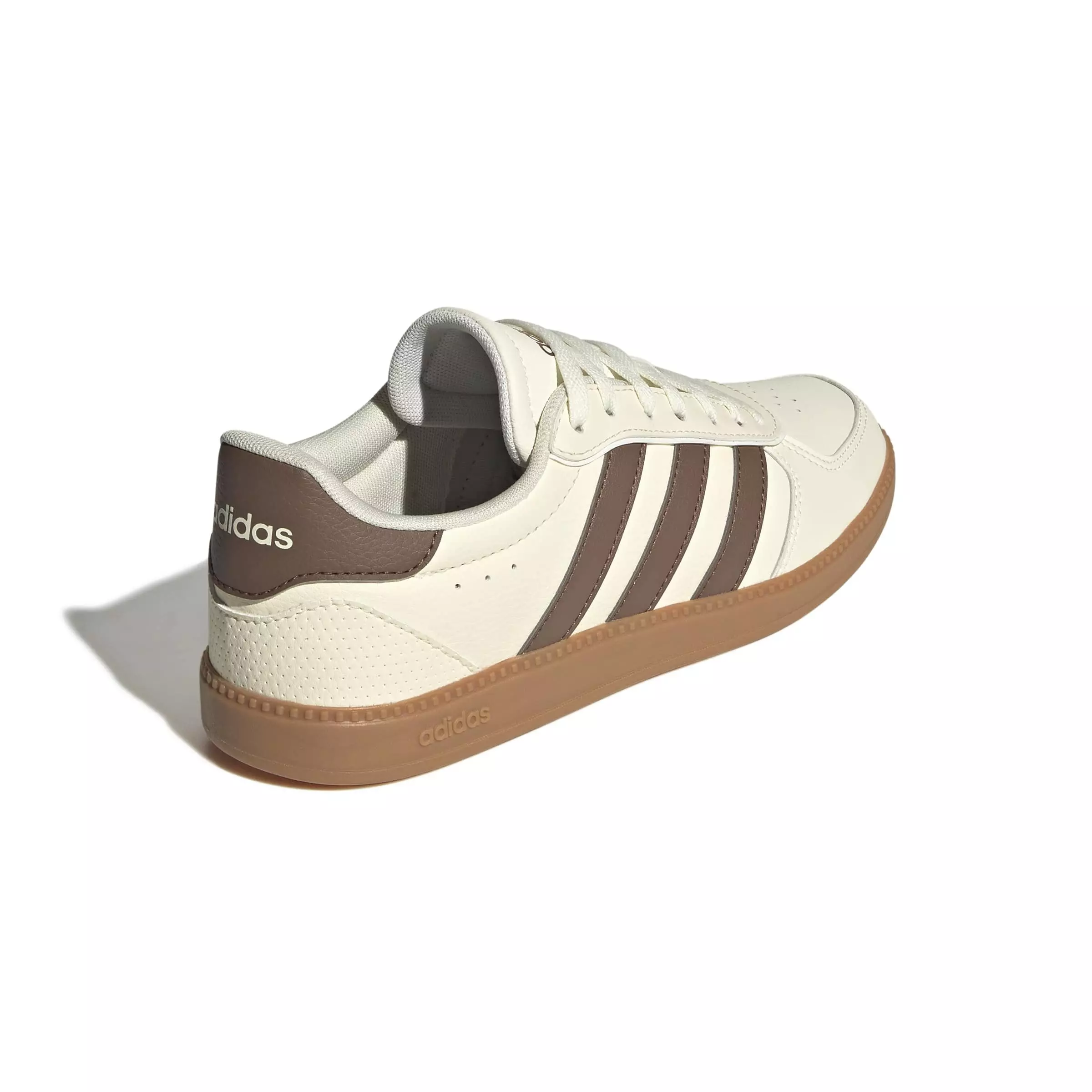 adidas Breaknet Sleek "Cream White/Preloved Brown/Gum 10" Women's Shoe - CREAM/BROWN/GUM