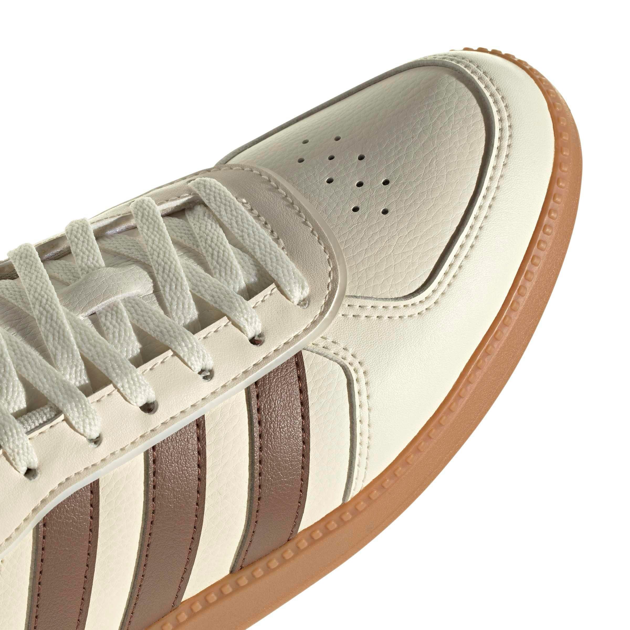 adidas Breaknet Sleek "Cream White/Preloved Brown/Gum 10" Women's Shoe - CREAM/BROWN/GUM