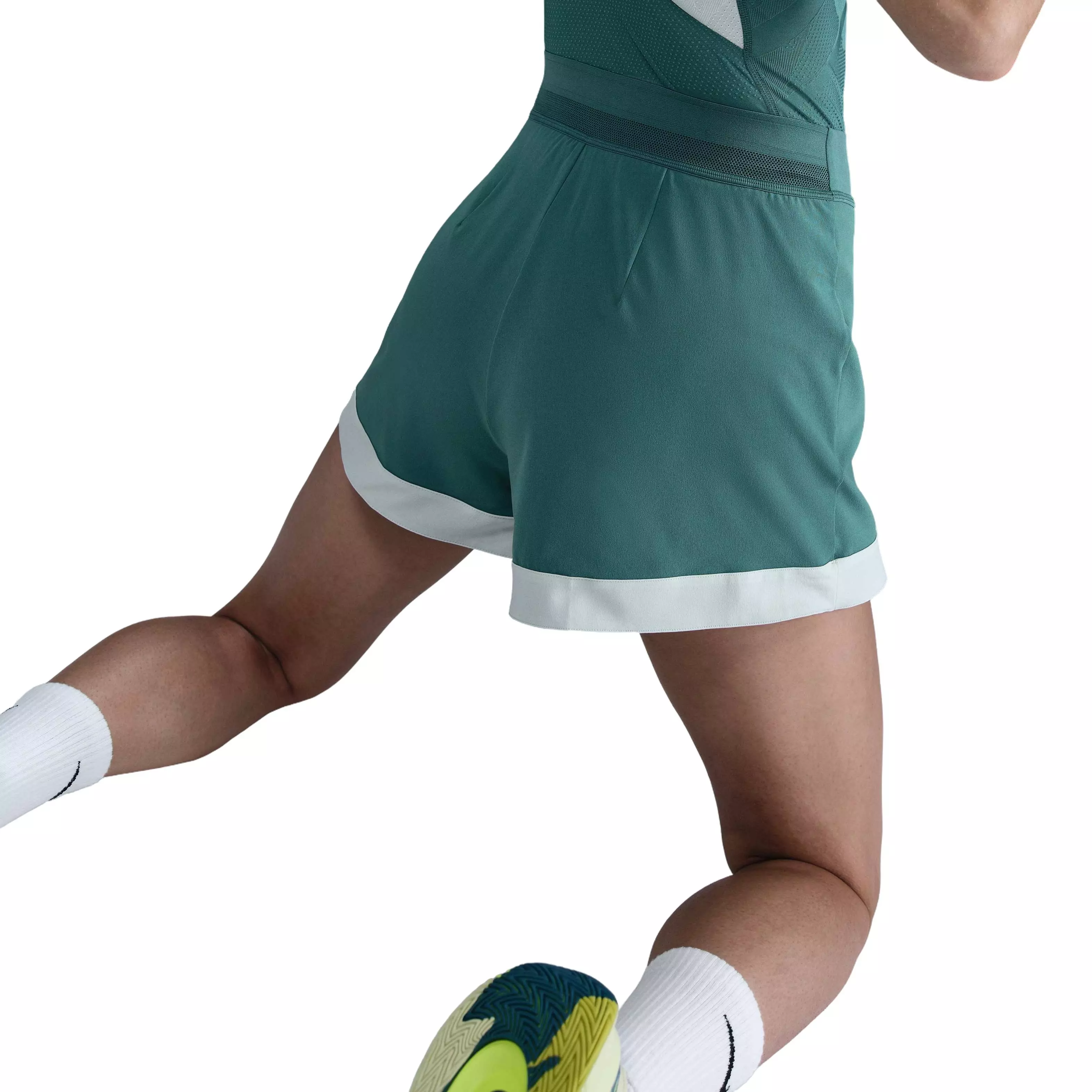 Nike Women's Court Dri-Fit Slam Tennis Skort-Green - GREEN