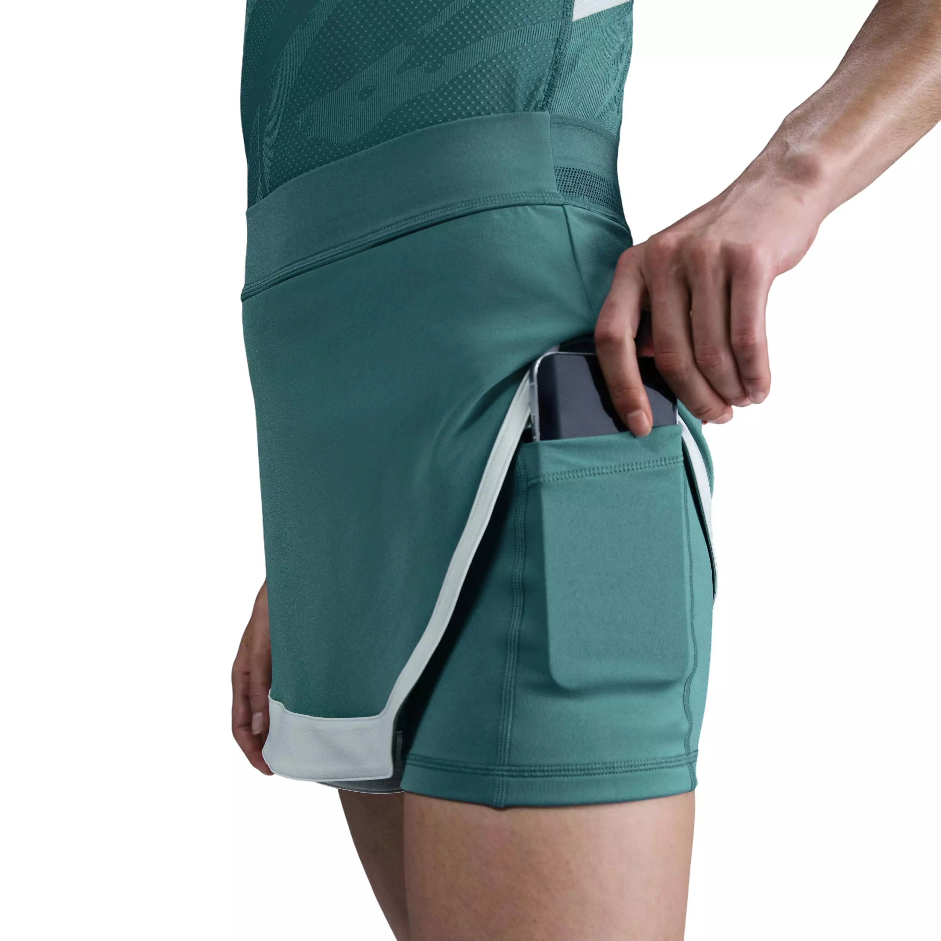 Nike Women's Court Dri-Fit Slam Tennis Skort-Green - GREEN