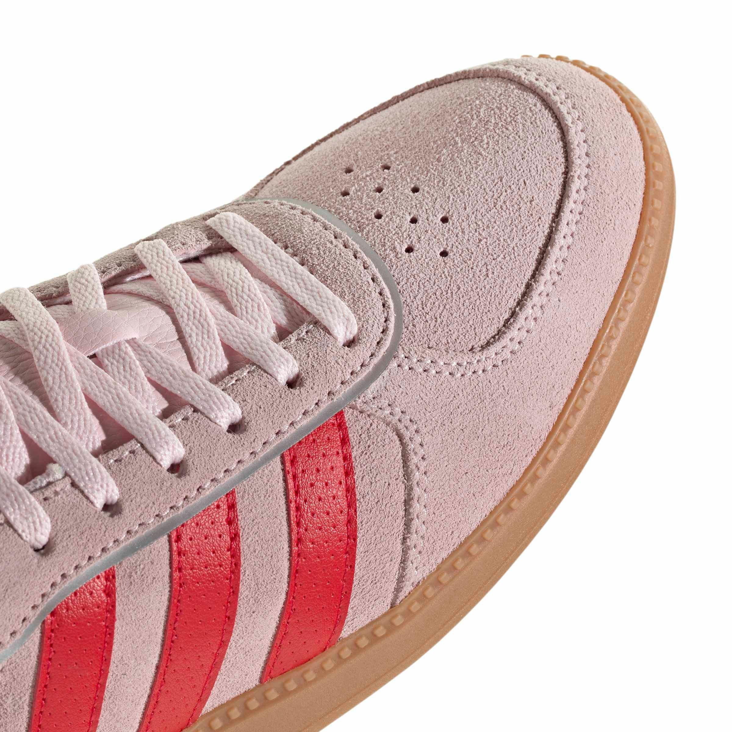 adidas Breaknet Sleek "Clear Pink/Pure Ruby/Gum 10" Women's Shoe - PINK/RUBY/GUM