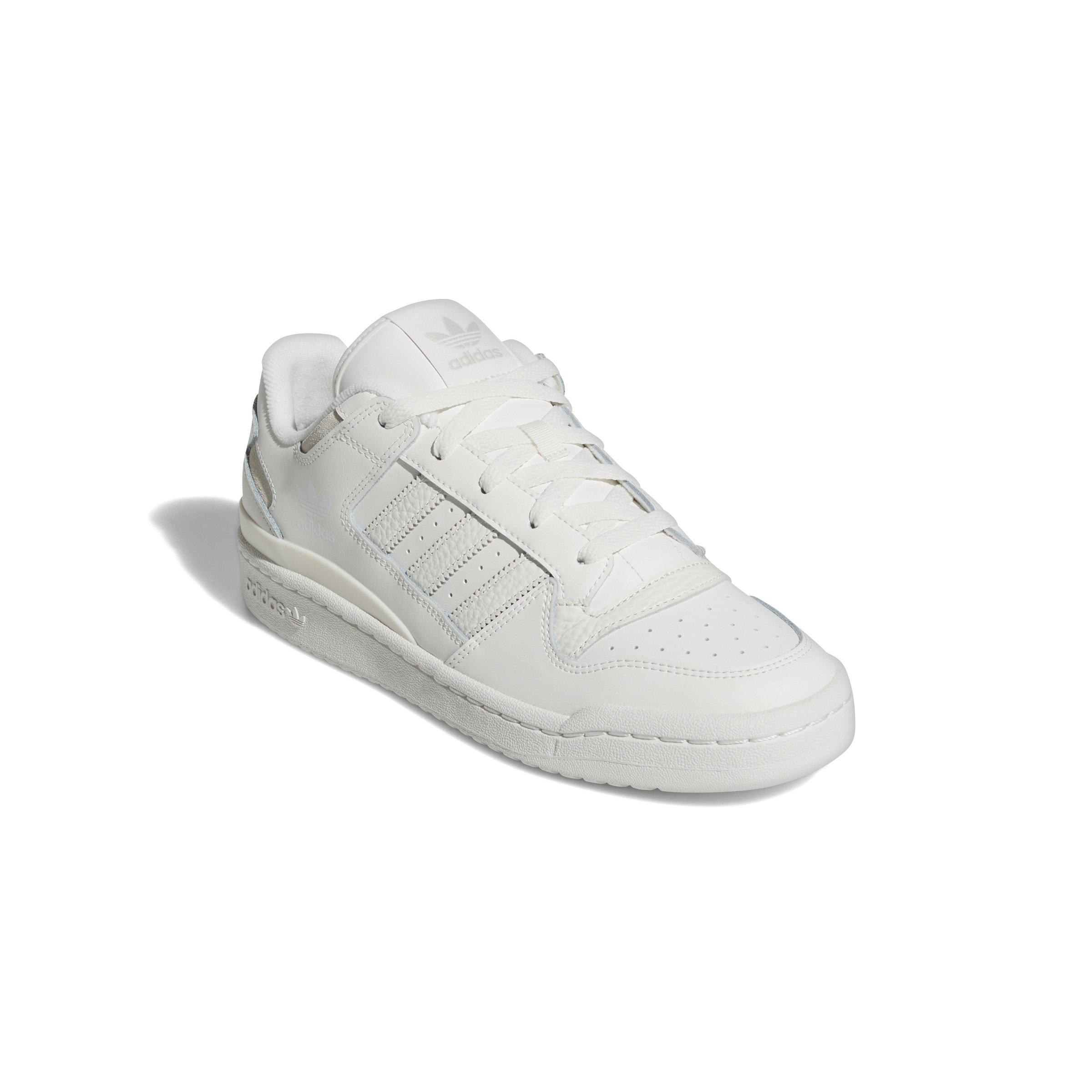 adidas Forum Low CL "Core White/Ftwr White/Grey One" Men's Shoe - WHITE/WHITE/GREY Thumbnail View 3