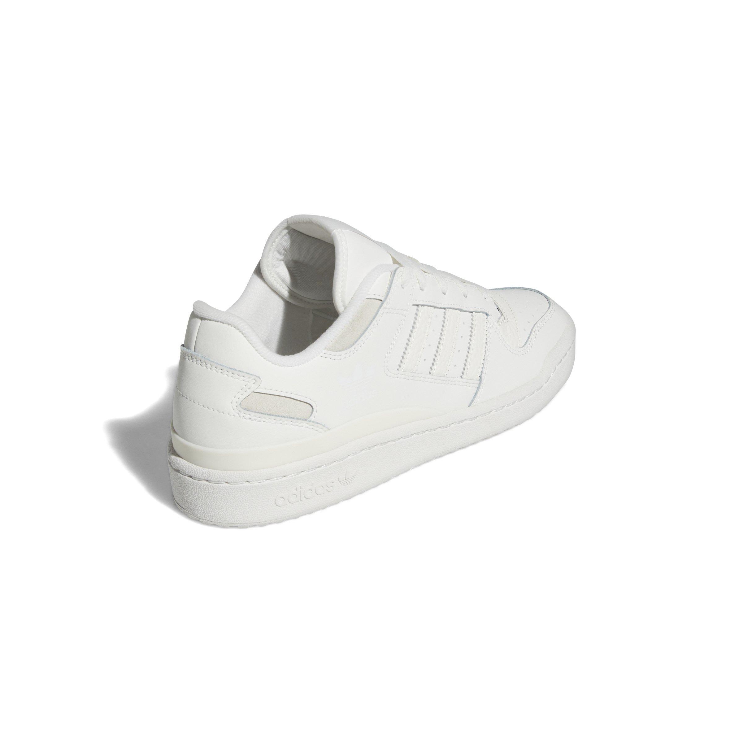 adidas Forum Low CL "Core White/Ftwr White/Grey One" Men's Shoe - WHITE/WHITE/GREY Thumbnail View 4