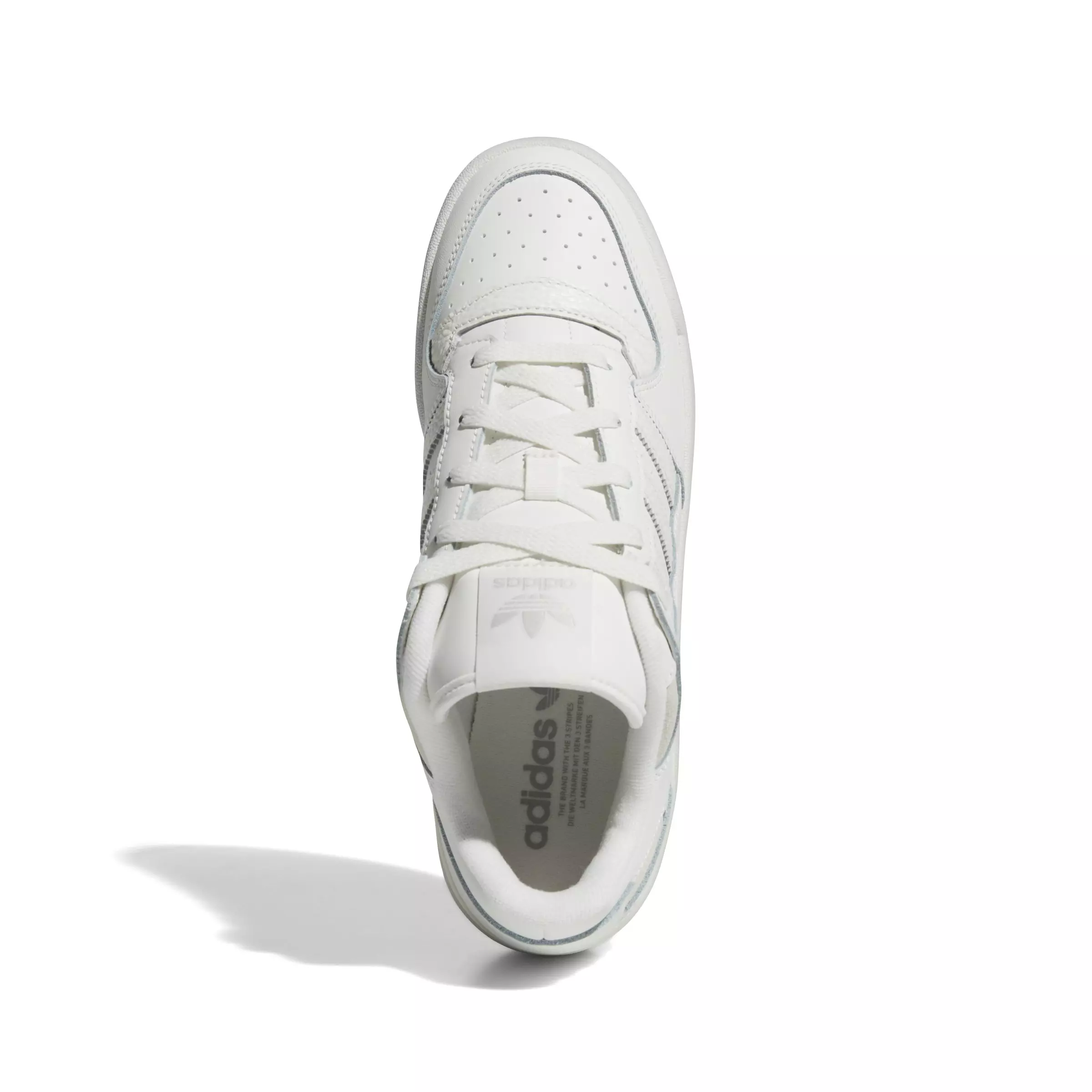 adidas Forum Low CL "Core White/Ftwr White/Grey One" Men's Shoe - WHITE/WHITE/GREY