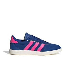adidas Breaknet Sleek "Collegiate Royal/Lucid Pink/Core White" Women's Shoe - ROYAL/PINK/WHITE