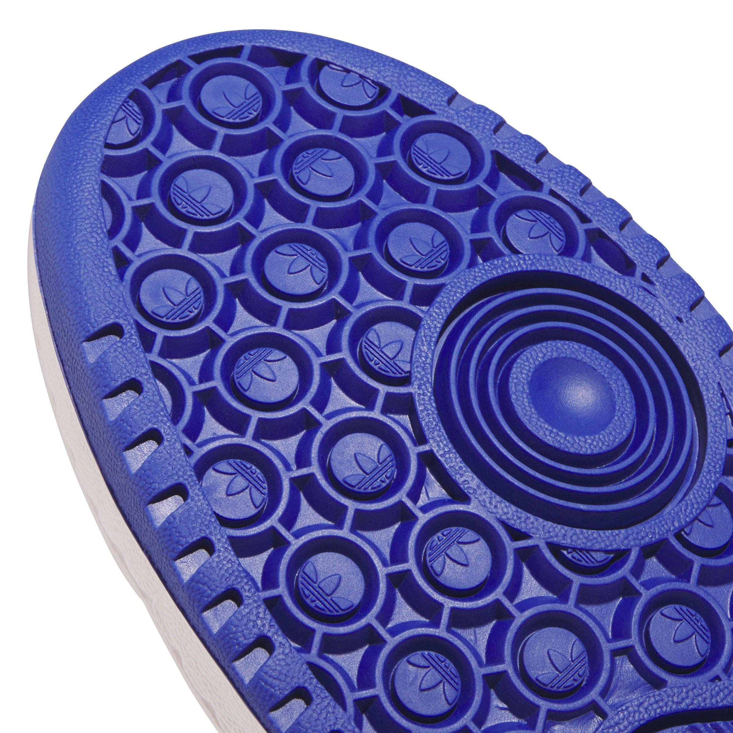 adidas Forum Low CL "Core White/Team Royal Blue/Core White" Men's Shoe - WHITE/BLUE/WHITE Thumbnail View 7