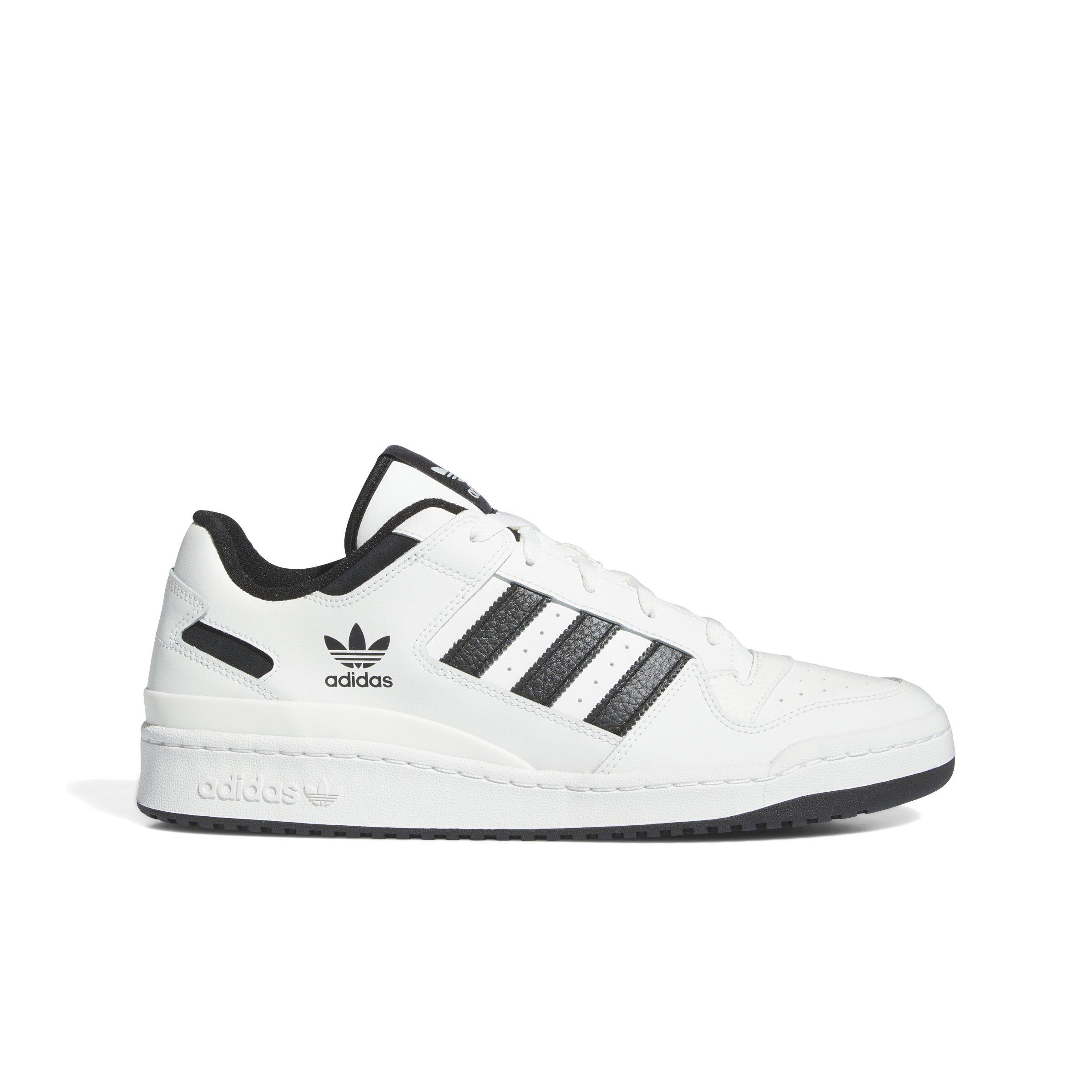 adidas Forum Low CL "Core White/Core Black/Core White" Men's Shoe - WHITE/BLACK/WHITE Thumbnail View 1