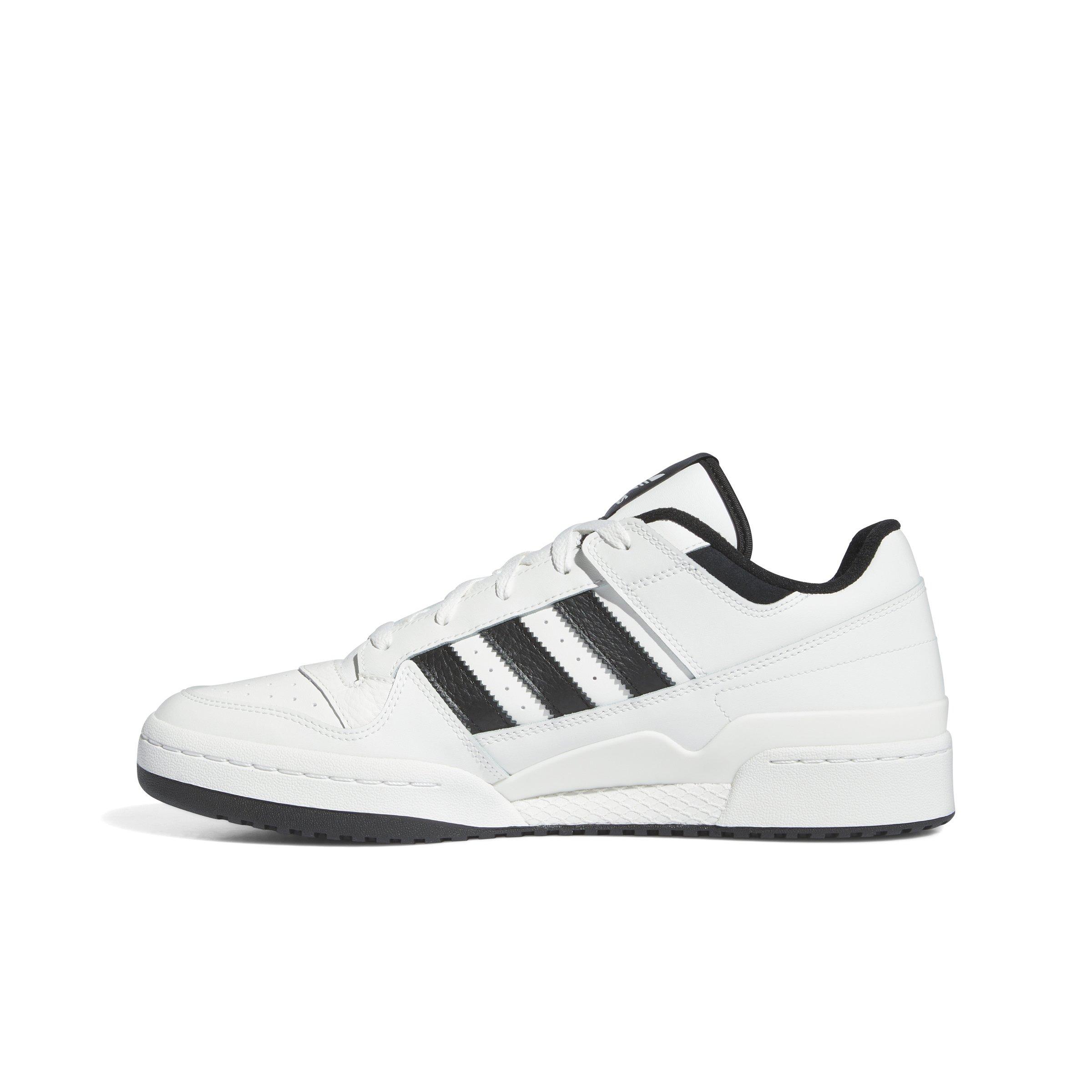 adidas Forum Low CL "Core White/Core Black/Core White" Men's Shoe - WHITE/BLACK/WHITE Thumbnail View 2