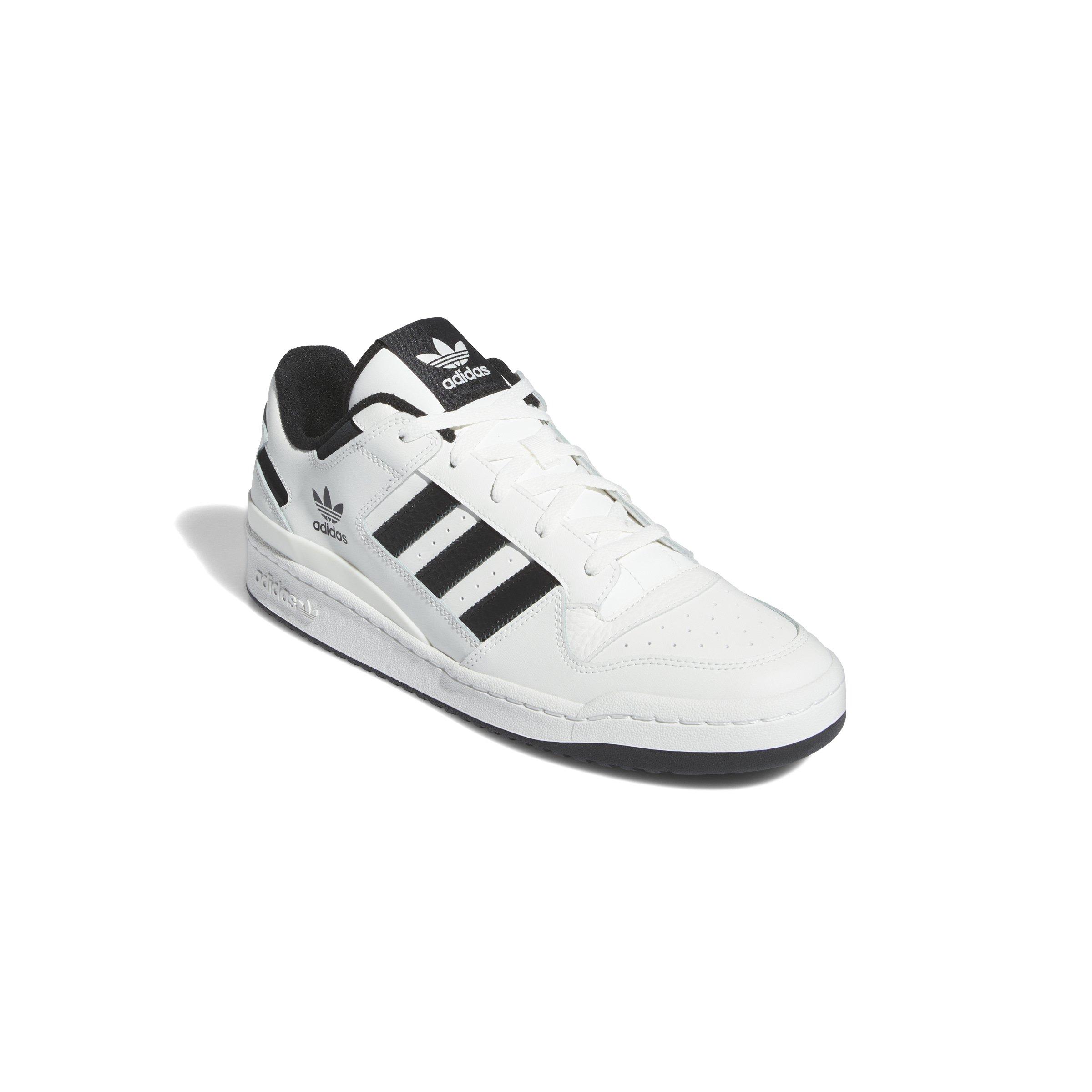 adidas Forum Low CL "Core White/Core Black/Core White" Men's Shoe - WHITE/BLACK/WHITE Thumbnail View 3