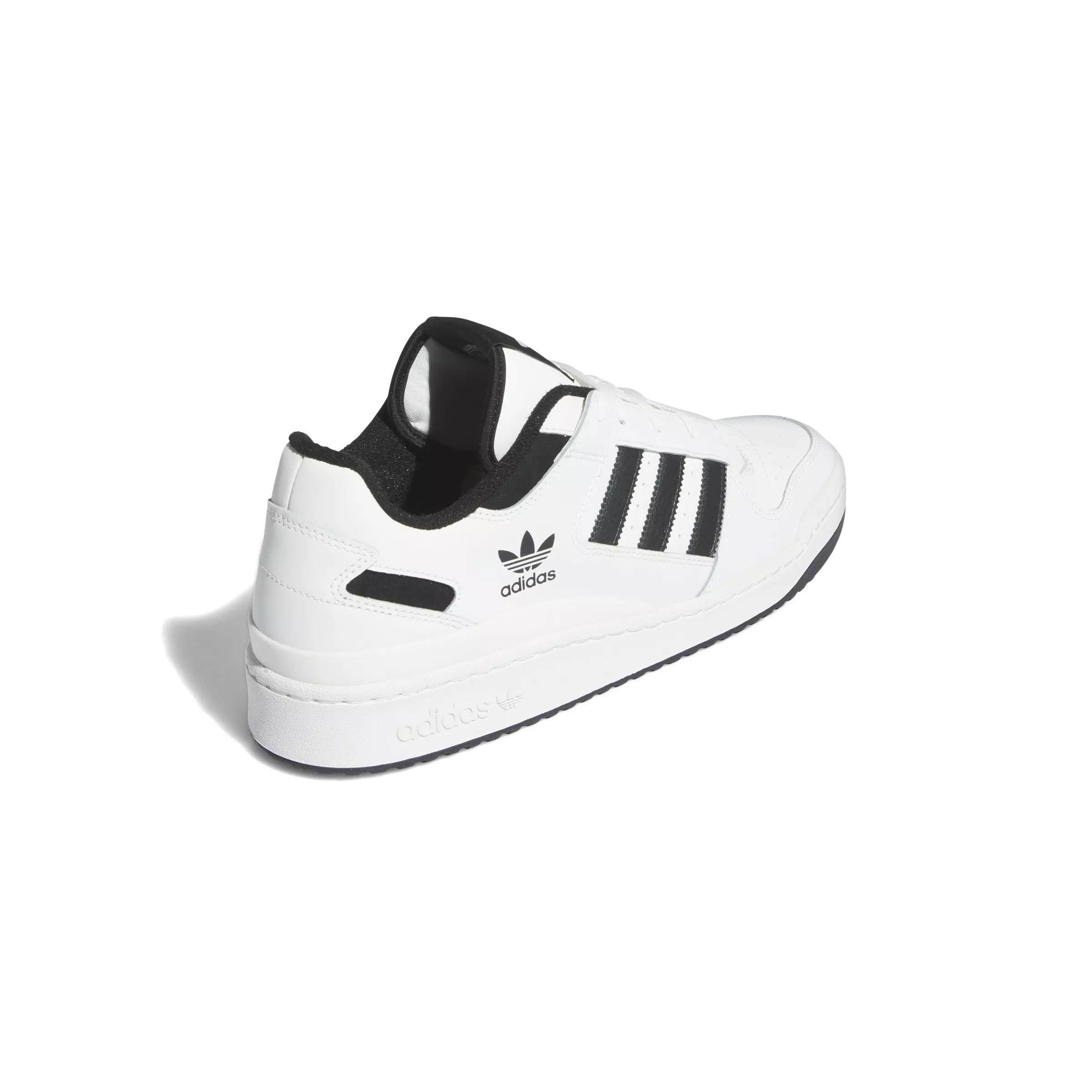 adidas Forum Low CL "Core White/Core Black/Core White" Men's Shoe - WHITE/BLACK/WHITE